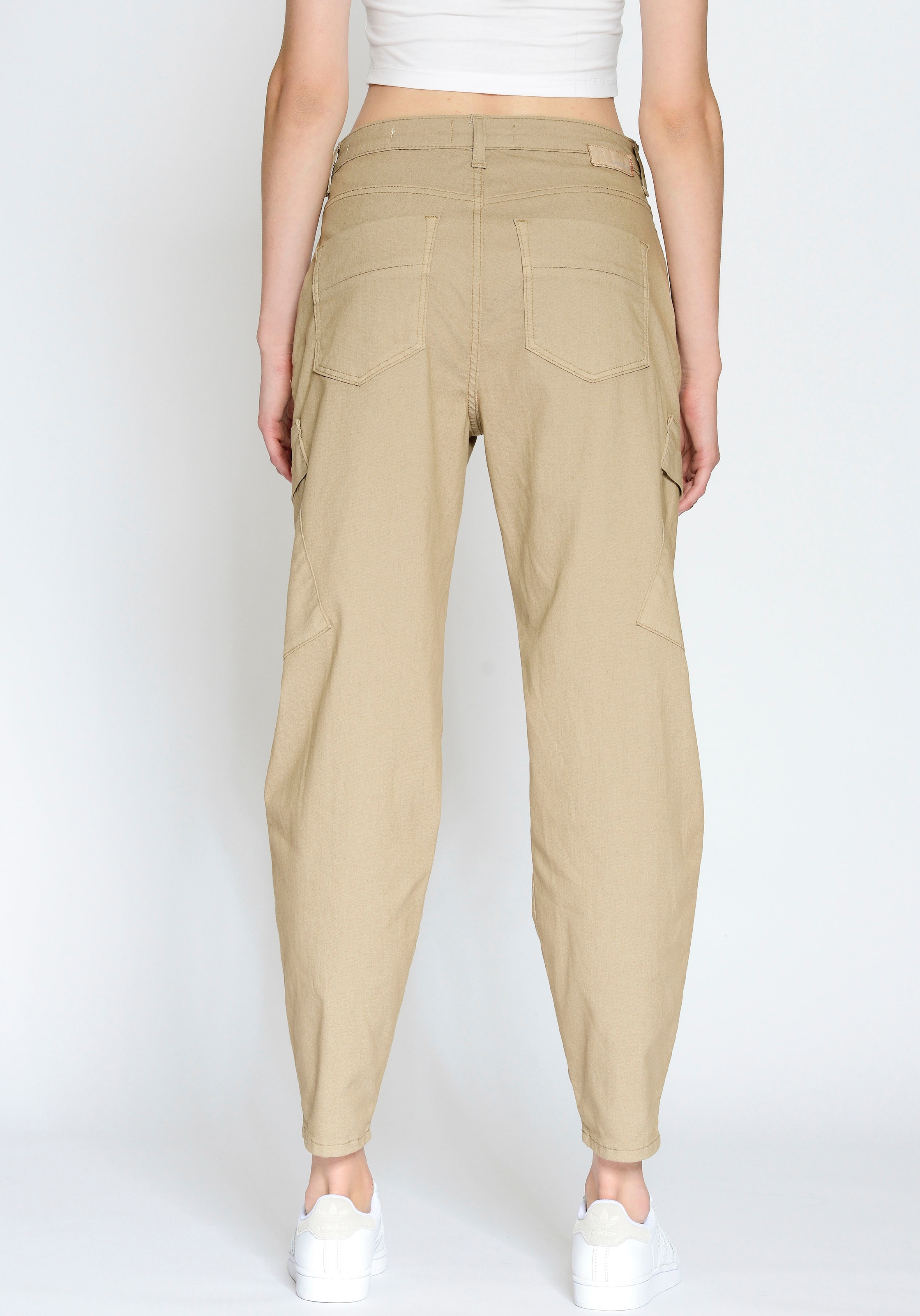 GANG Cargohose »94SILVIA JOGGO«, im Balloon Fit