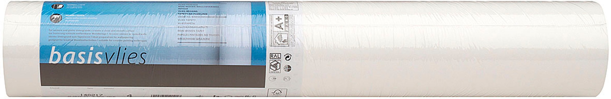 Rasch Vliestapete »Makulaturvlies« uni geprägt