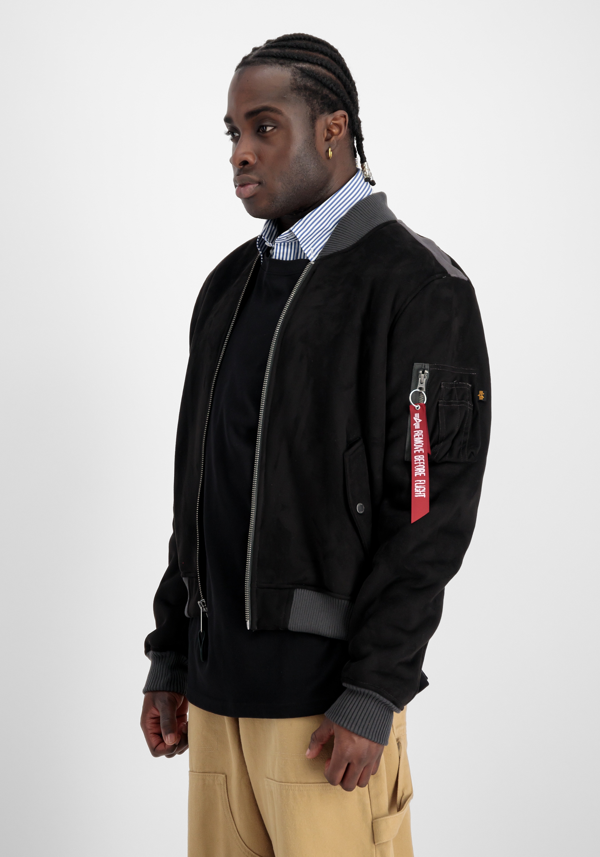 Alpha Industries "MA-1 Faux Suede"