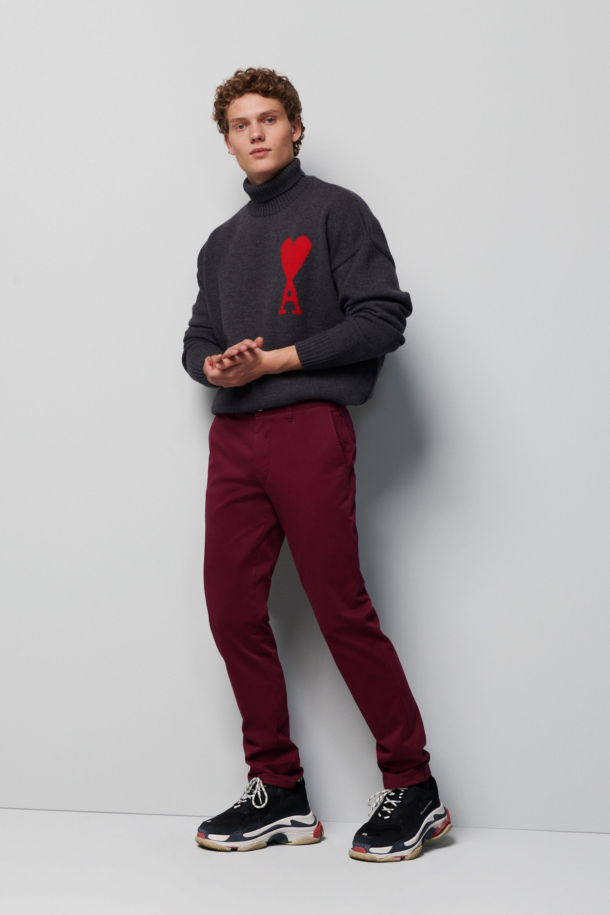 MEYER Chinos »M5 Chino«, im unifarbenen Design