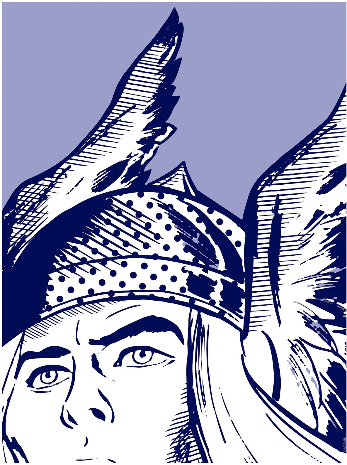 Komar Bild "The Mighty Thor" Natur 1 Stk. tlg. Wandbild zur Dekoration im K günstig online kaufen