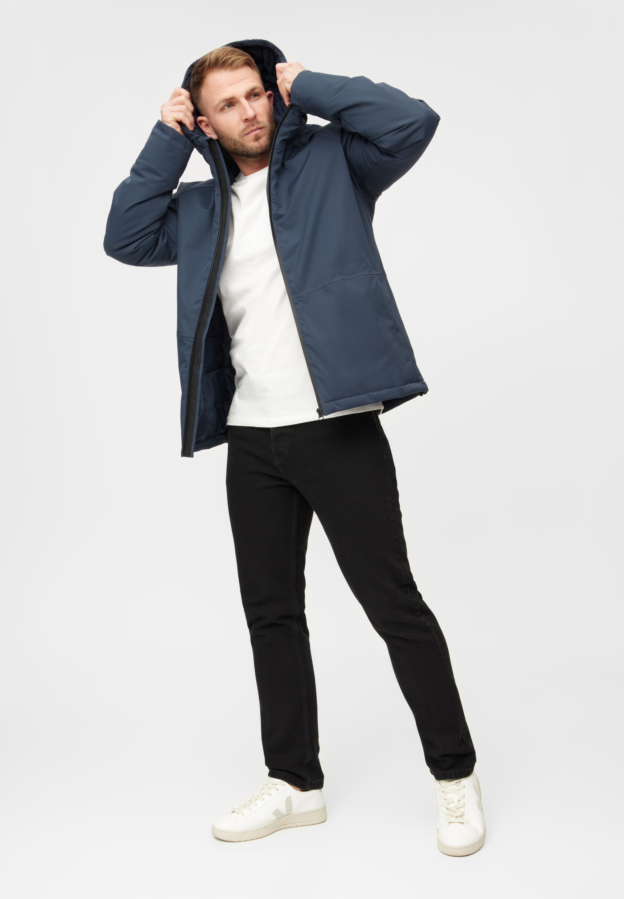 Derbe Winterjacke »Deutholm«, Moderne Funktionsmaterialien, wasserdicht, Innentasche