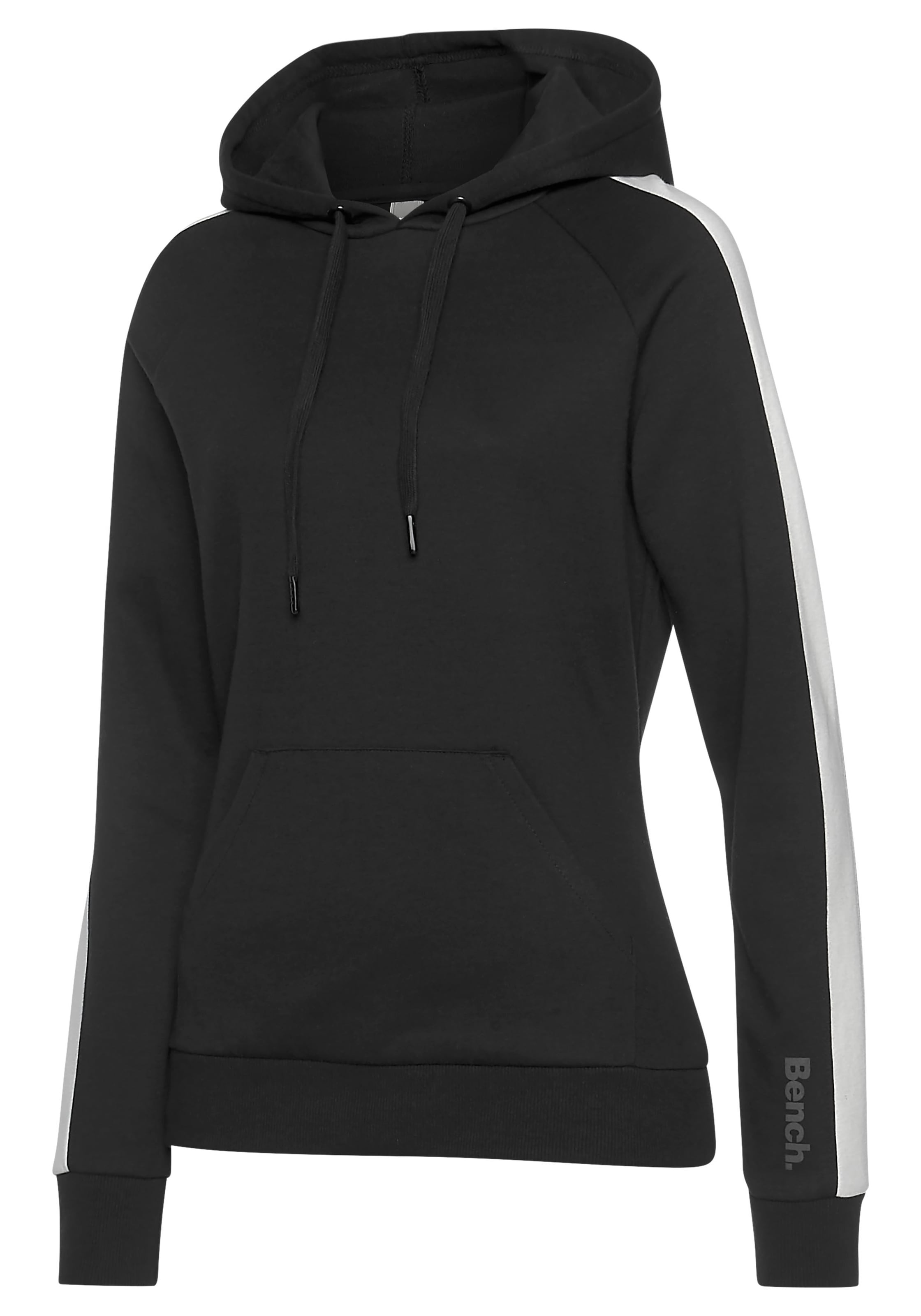 Bench. Kapuzensweatshirt, | kaufen Kängurutasche Seitenstreifen für mit BAUR und