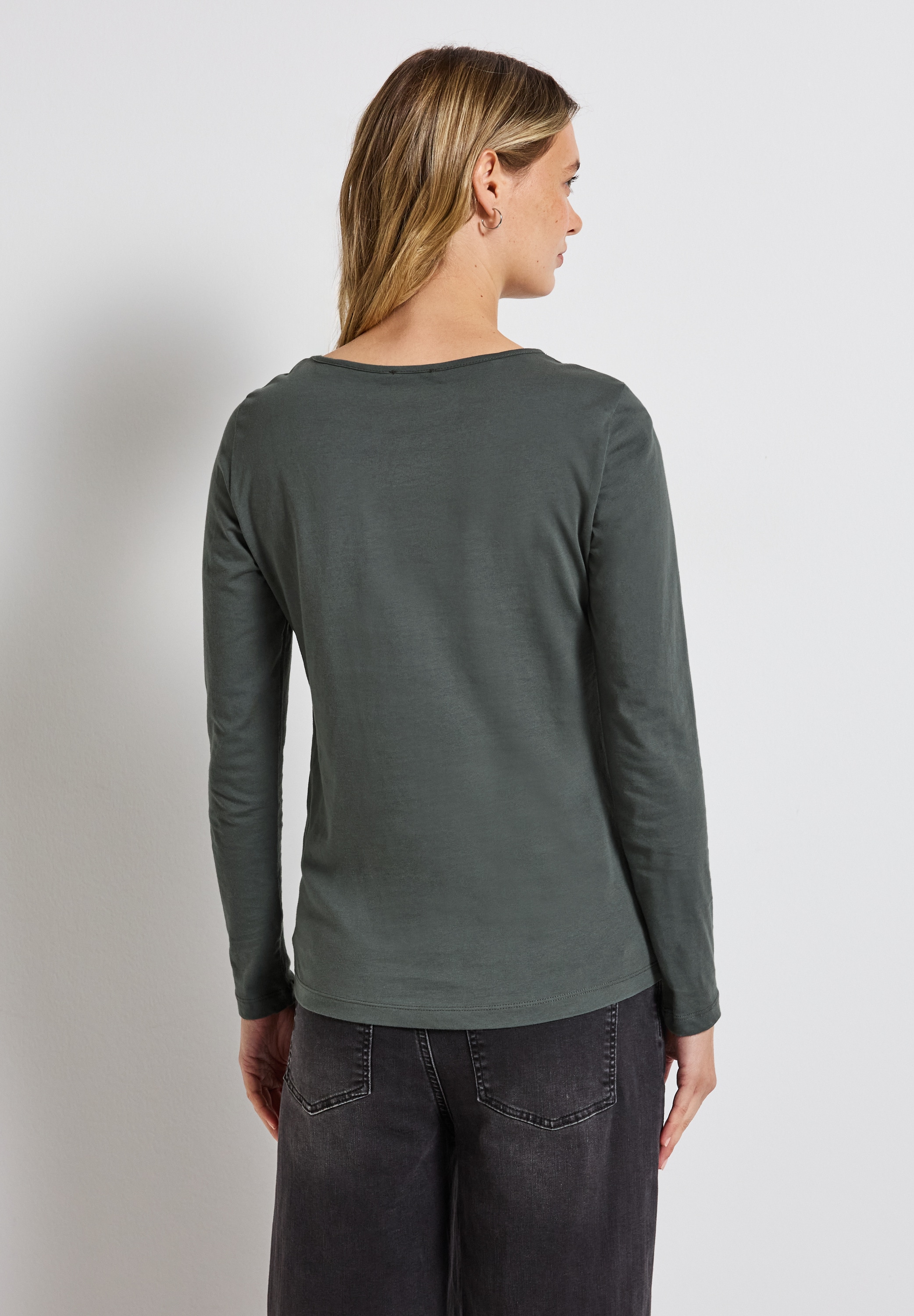STREET ONE Langarmshirt, Basic