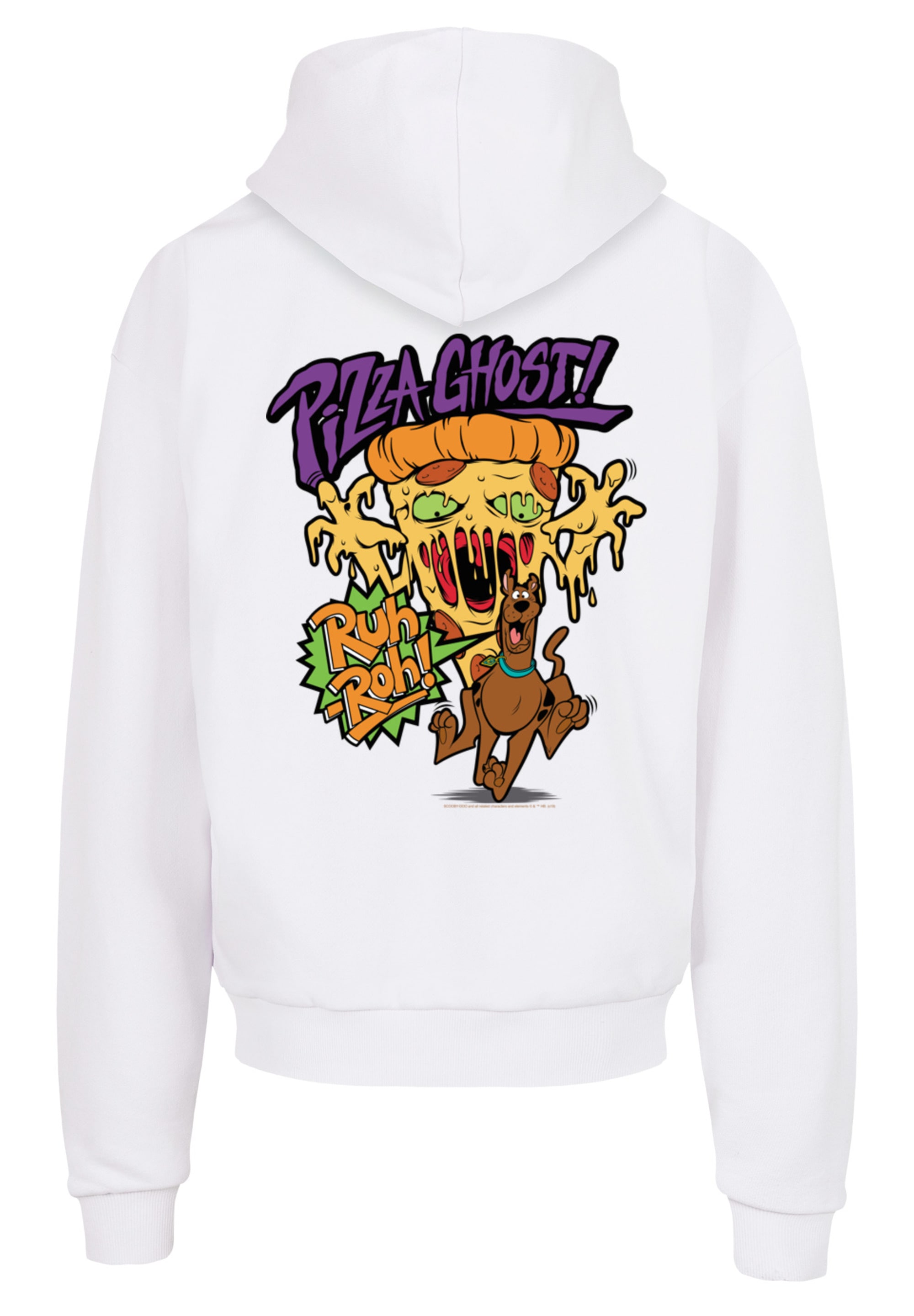 F4NT4STIC Kapuzenpullover »Scooby Doo Pizza Ghost«, Print