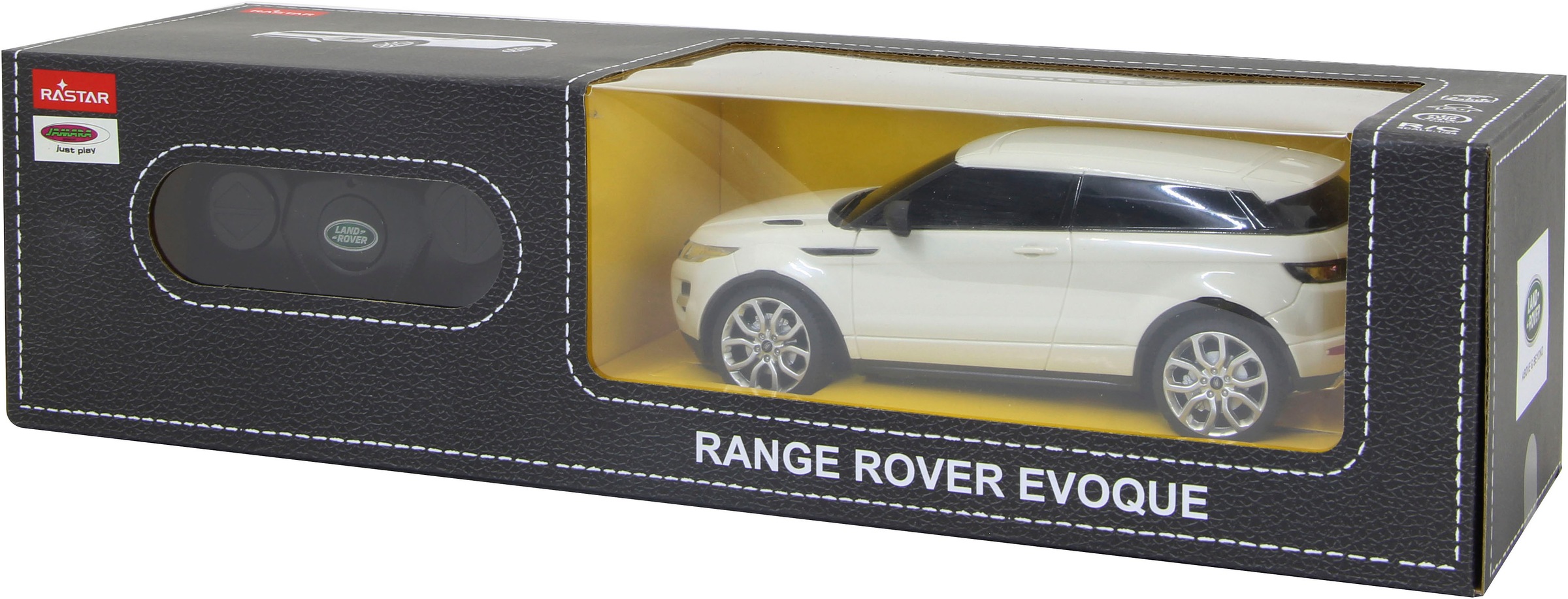 Jamara RC-Auto »Deluxe Cars, Range Rover Evoque, 1:24, weiss, 2,4GHz«