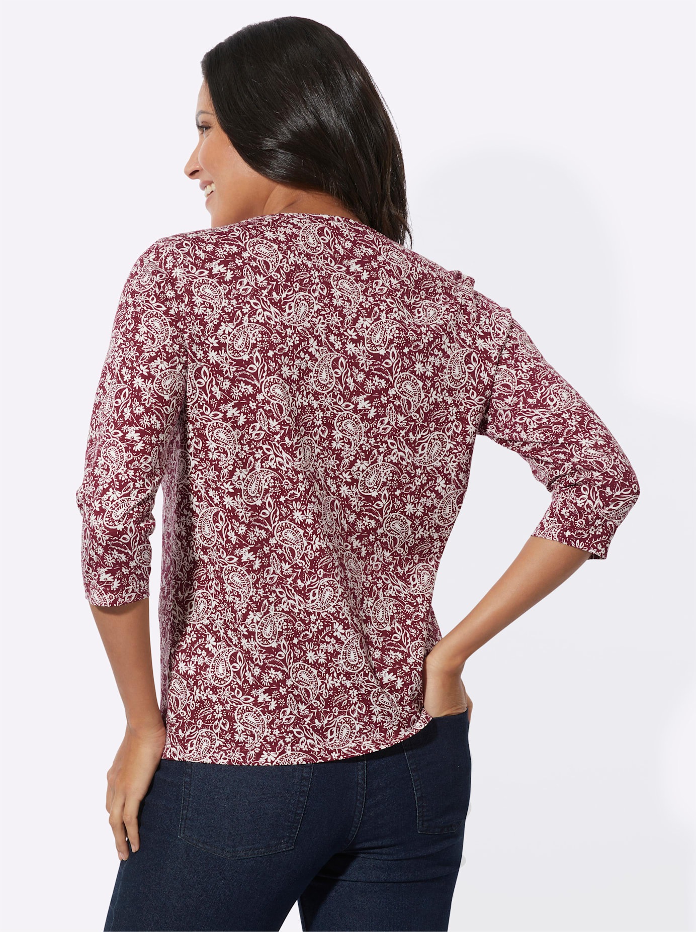 Classic Basics Rundhalsshirt "Rundhals-Shirt" 1 Stk. tlg. günstig online kaufen