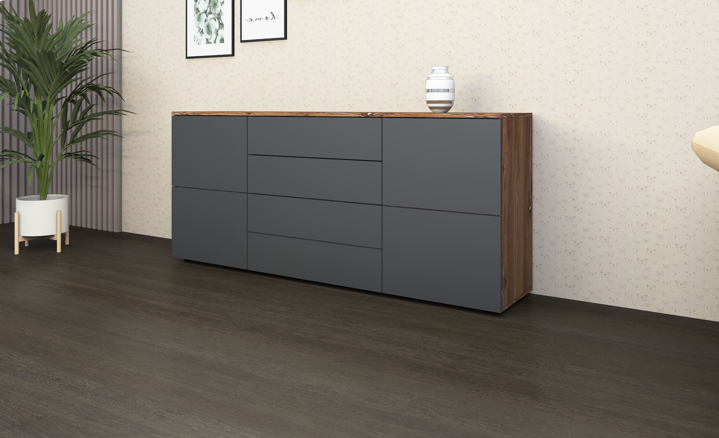 borchardt Möbel Kommode »Rova«, Breite 166 cm
