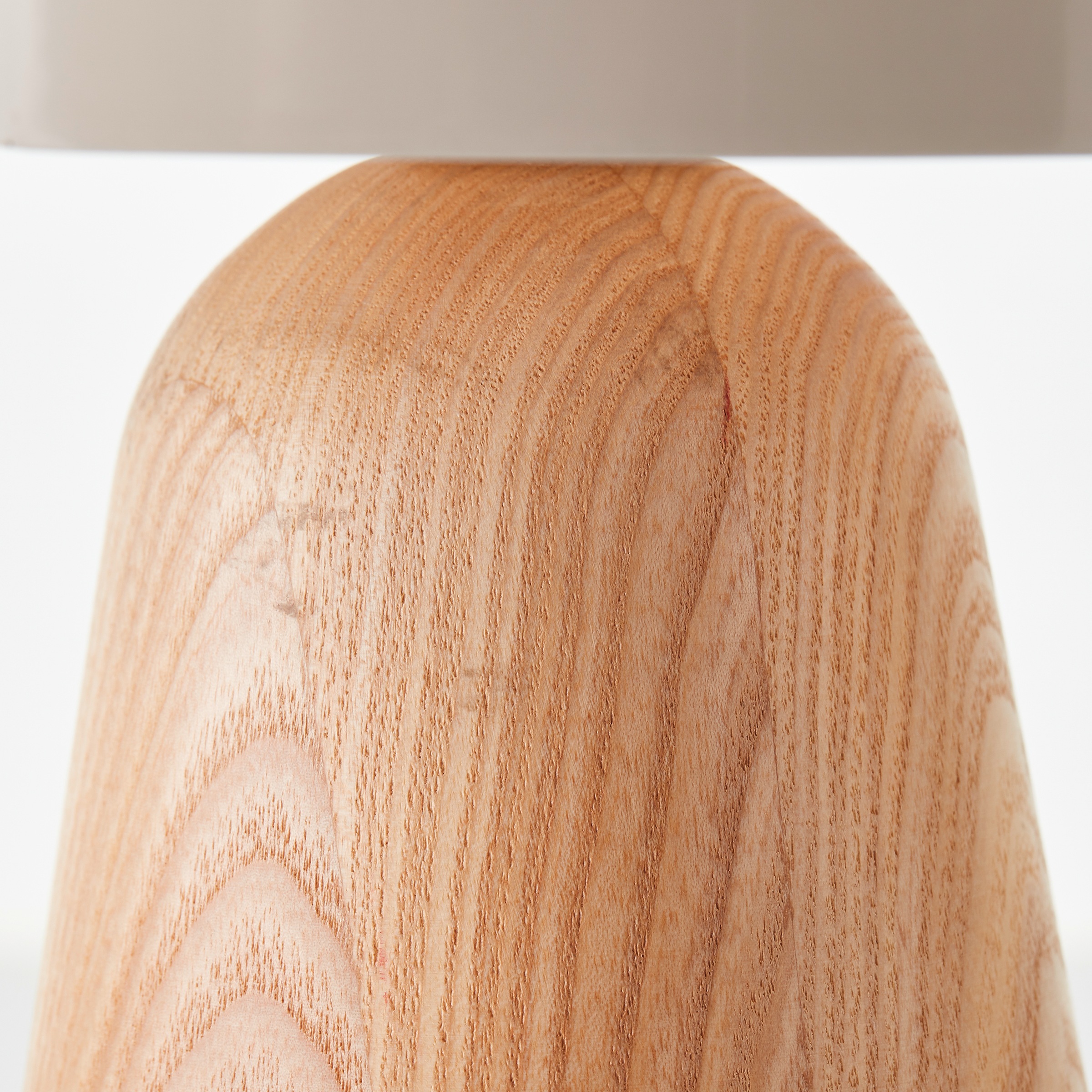 Brilliant Tischleuchte »Nalam«, 1 flammig, Leuchtmittel E14 | ohne Leuchtmittel, 31 x 20 cm, 1 x E14, Metall/Holz, grau