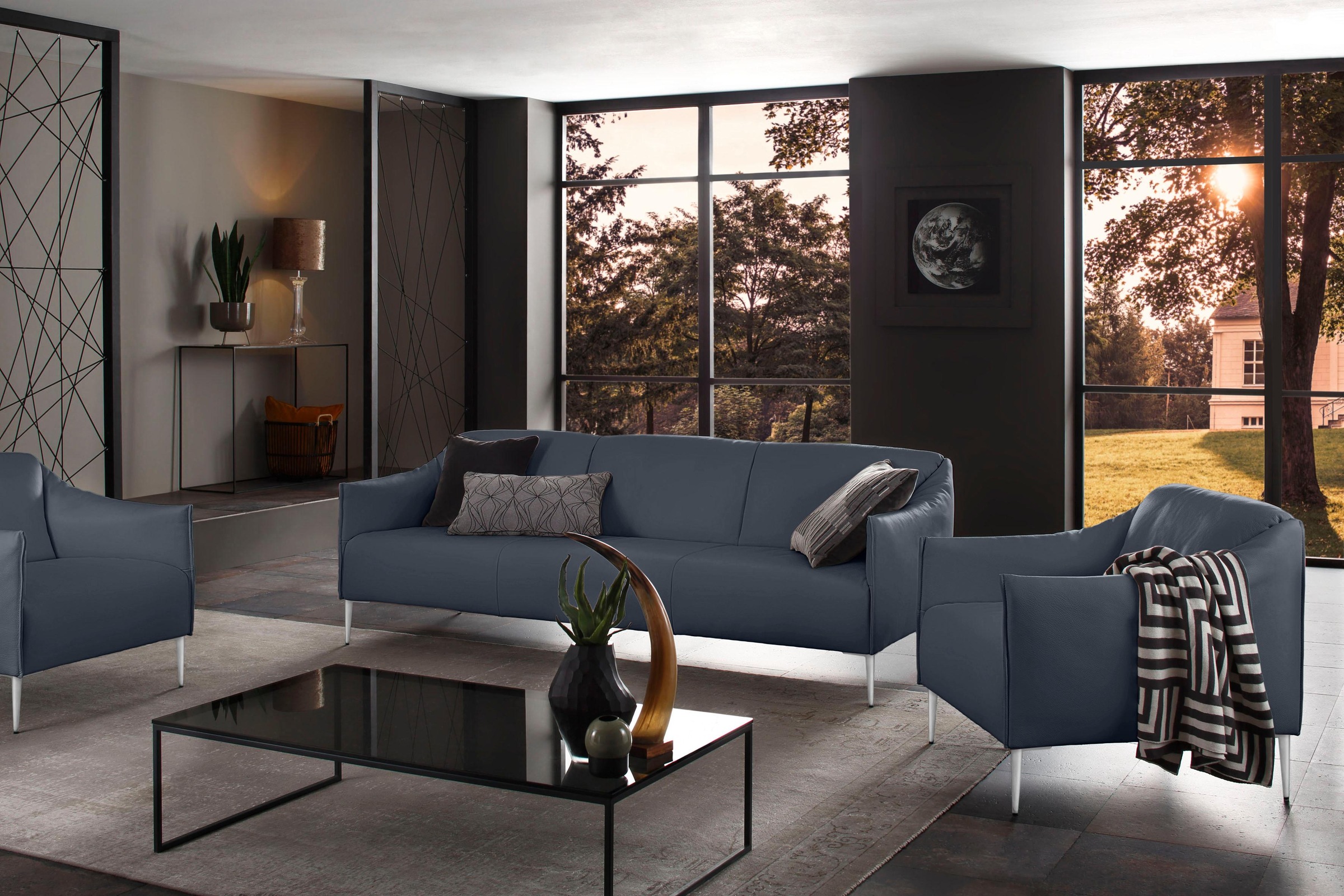 W.SCHILLIG Cocktailsessel »sally«, mit Metallfüßen in Chrom glänzend