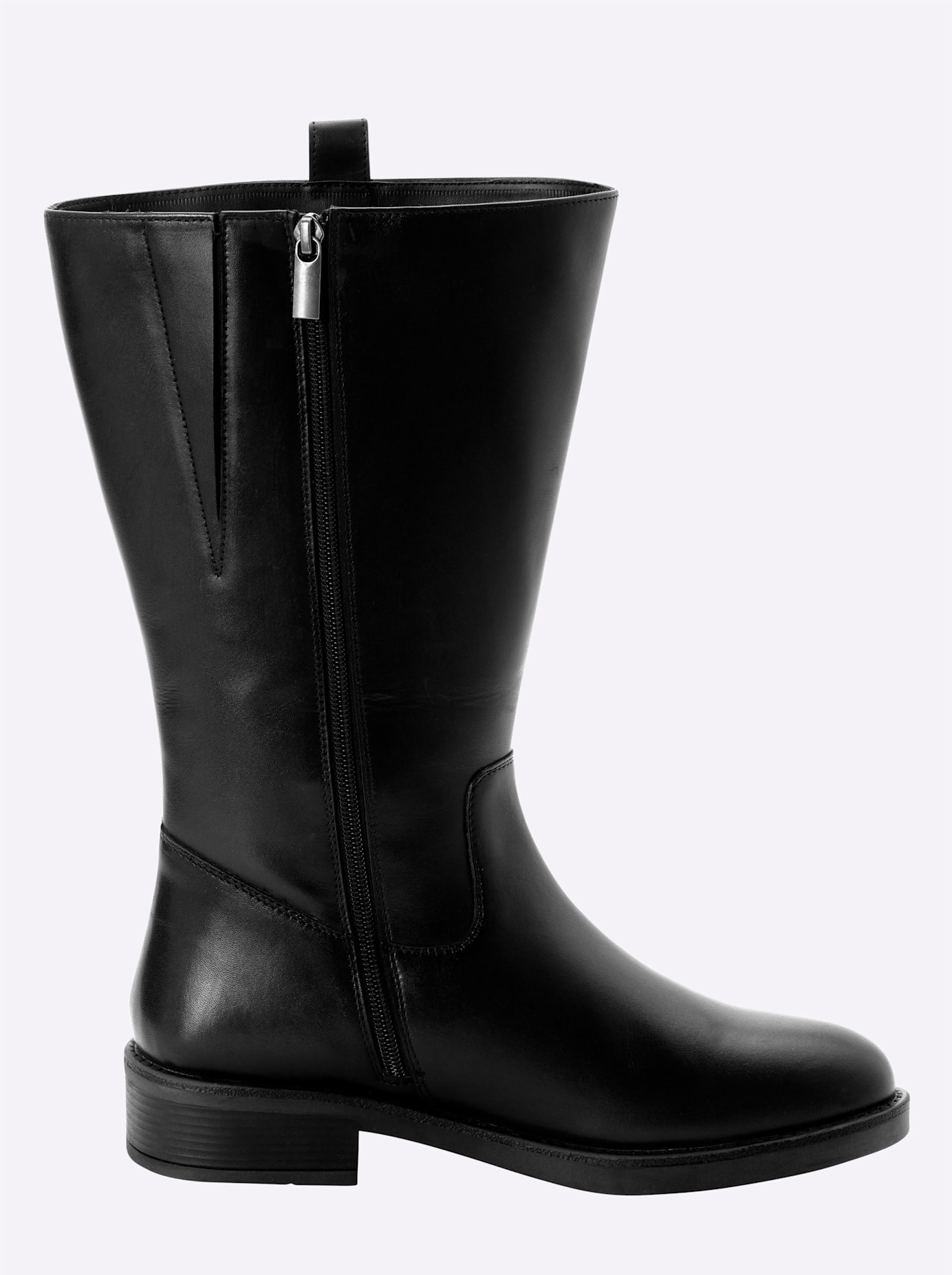 Sheego Wide Shaft Boots Black Size 37 2