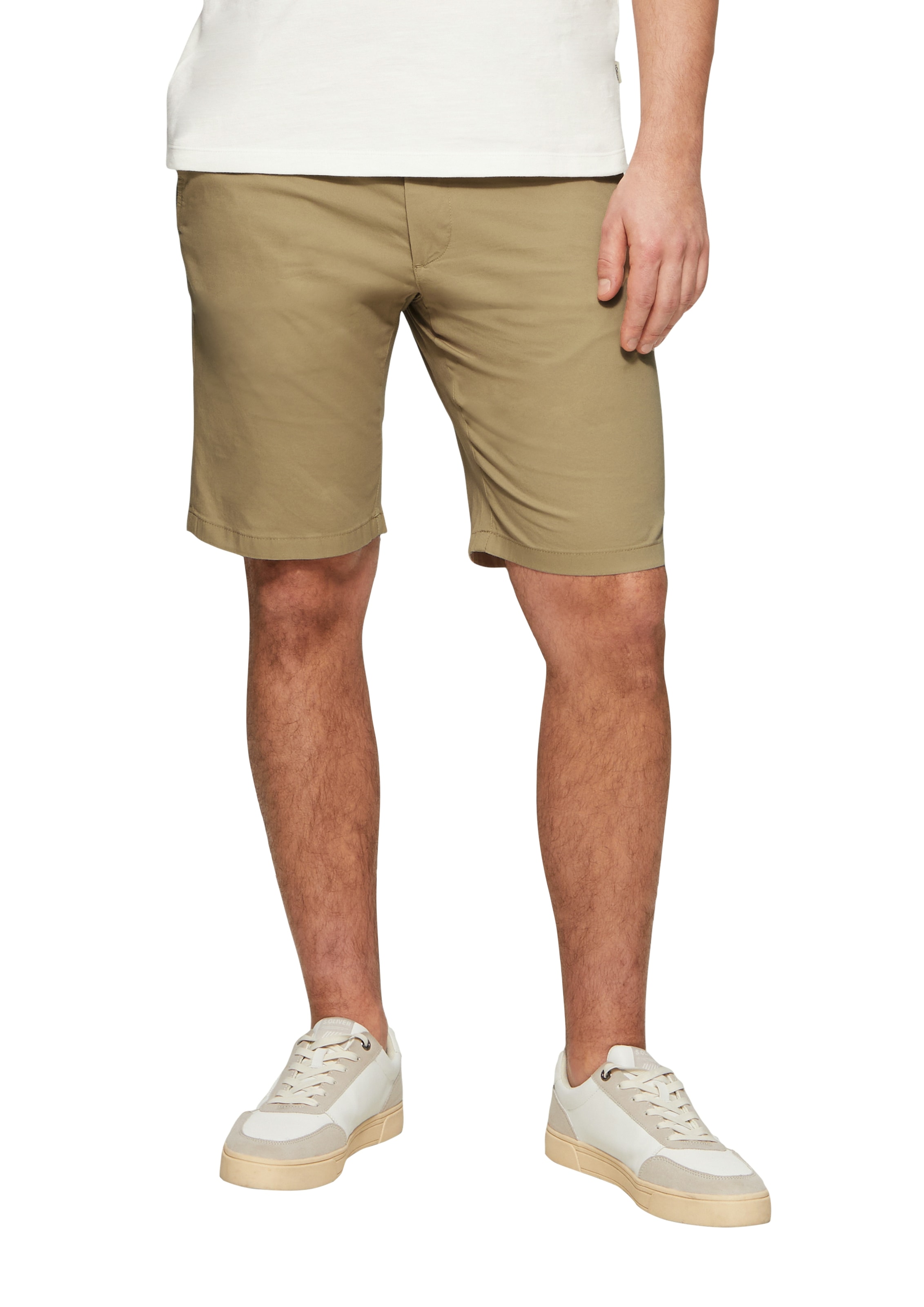 s.Oliver Chinoshorts, Sommerhose mit Waschung günstig online kaufen