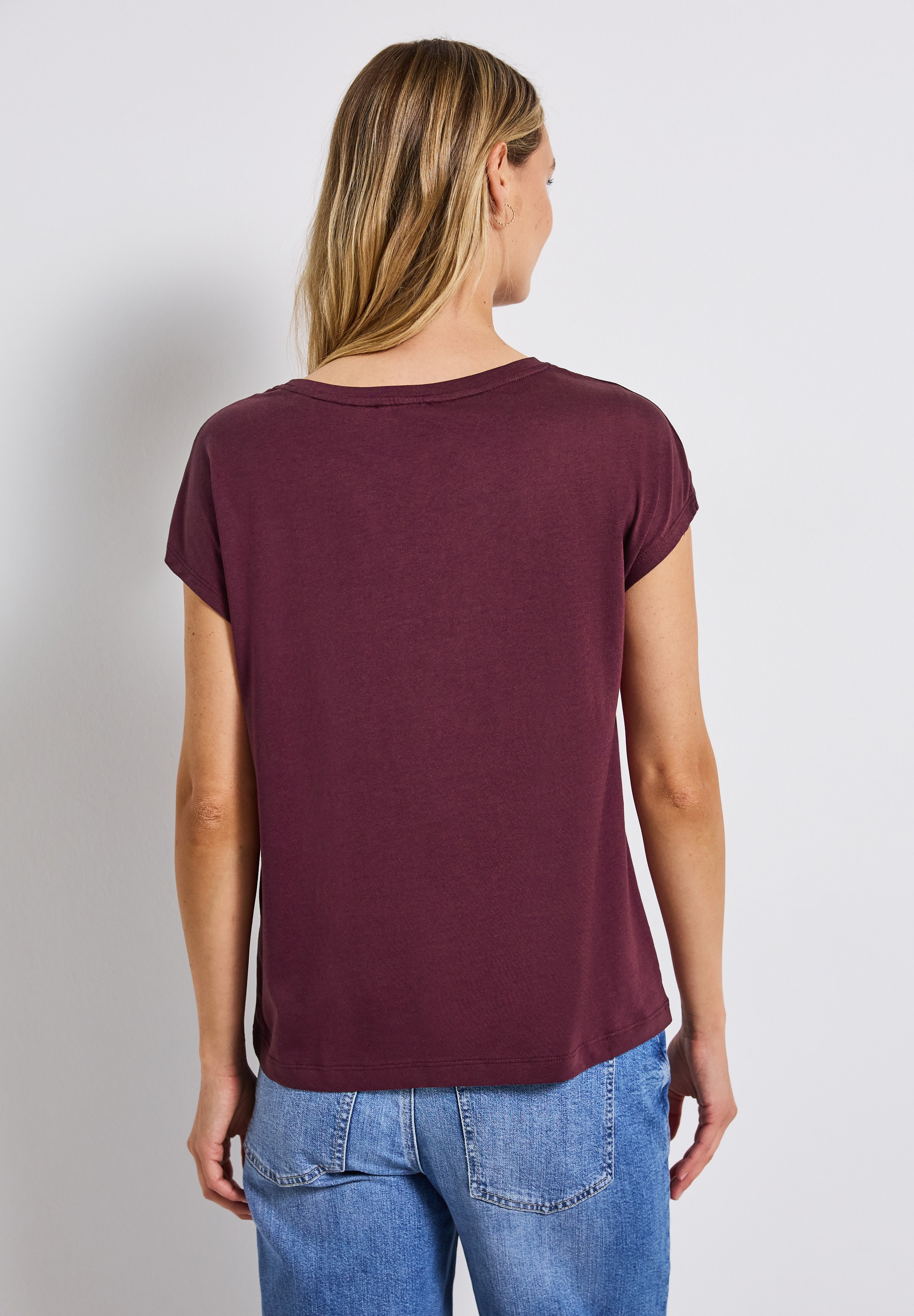 STREET ONE T-Shirt, im soften Baumwoll-Mix