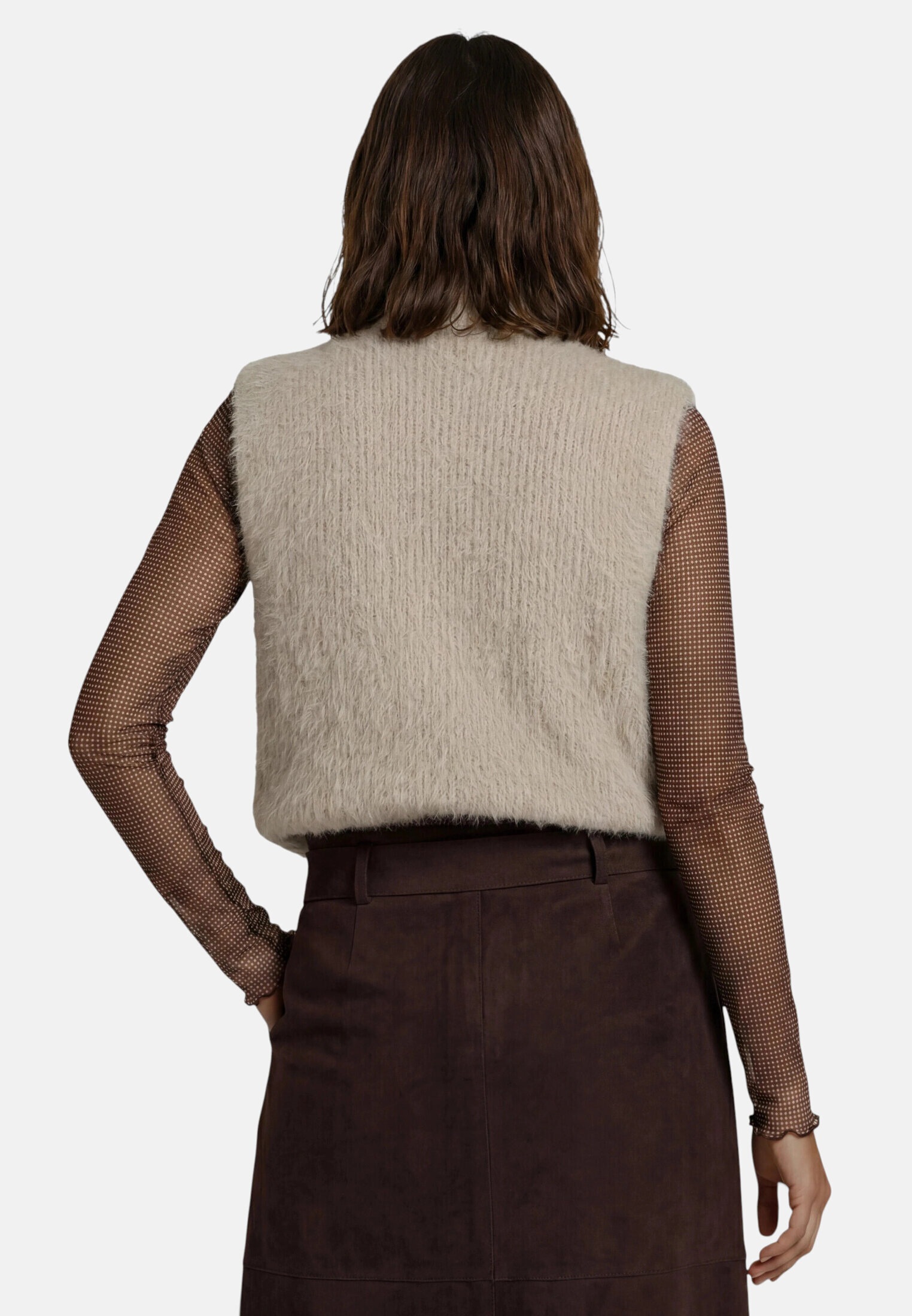 Zero Strickjacke »Damen mit Reißverschluss« 1 Stk. Plain/ohne Details