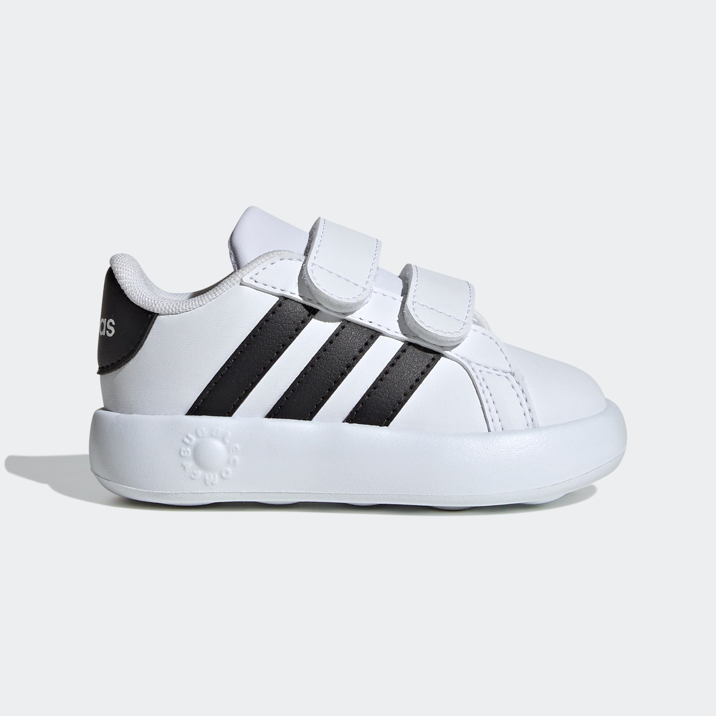 adidas Sportswear Klettschuh »GRAND COURT 2.0 KIDS«, Design auf den Spuren des adidas Superstar, für Kinder