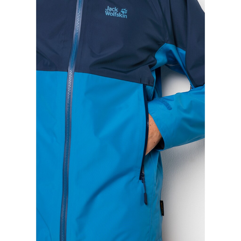 Jack Wolfskin Outdoorjacke »KANUKA RIDGE JACKET M«, mit Kapuze