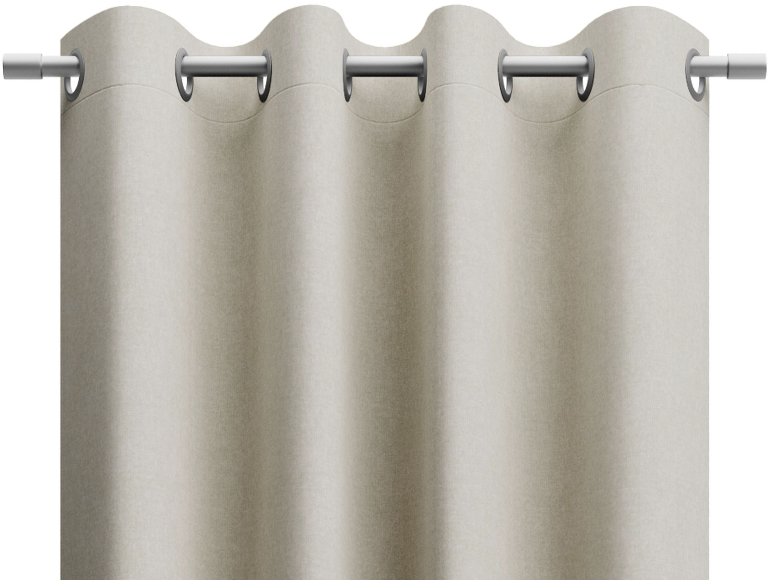 Thumbnail - Neutex for you Vorhang nach Maß "VELVETDREAM" Ösen 1 Stk. tlg. Uni Blackout mit samtiger Oberfläche