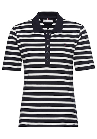 TOMMY HILFIGER Polo marškinėliai »1985 REG PIQUE dryž...