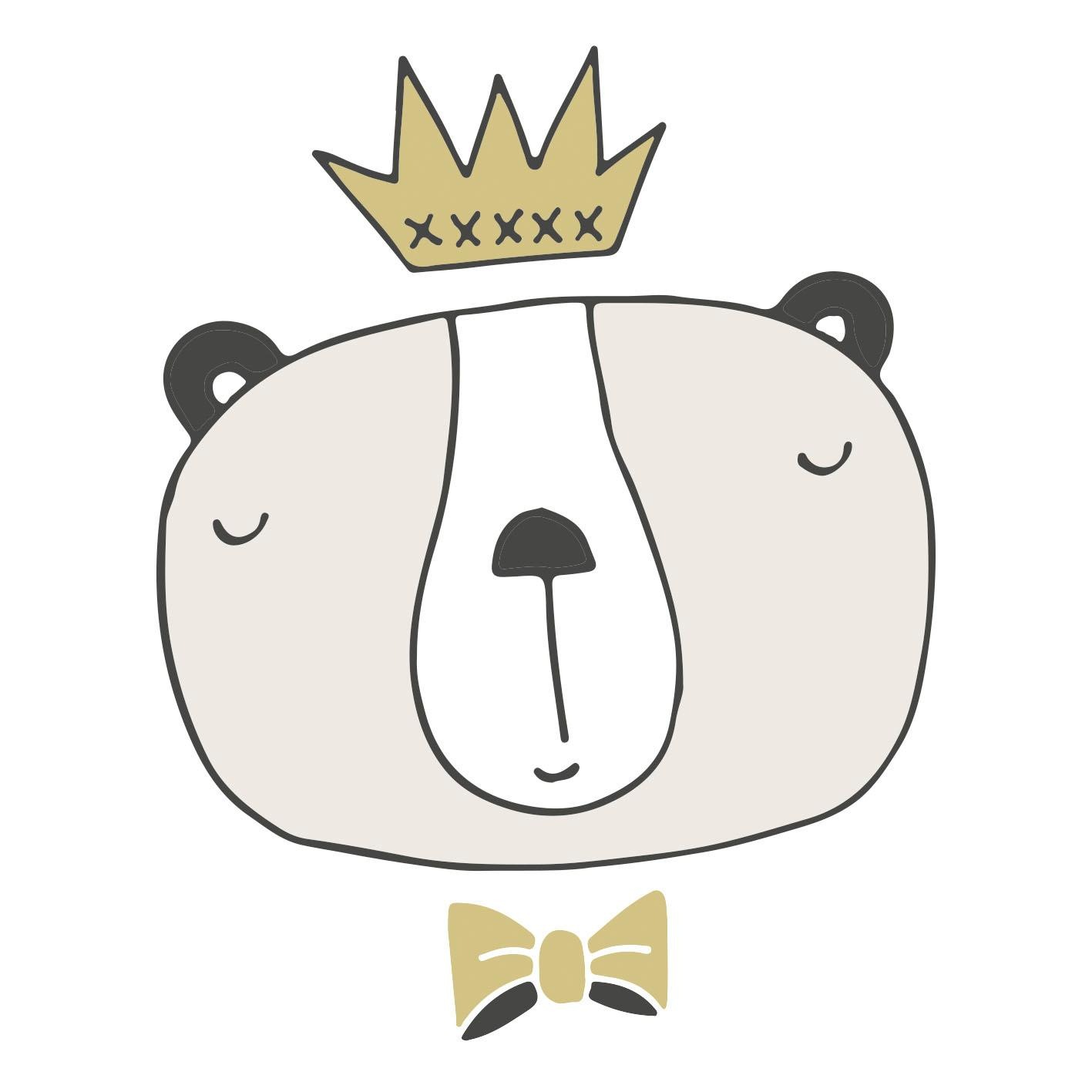 queence Dekokissen ""King"" Kissenhülle ohne Füllung, 1 Stück günstig online kaufen