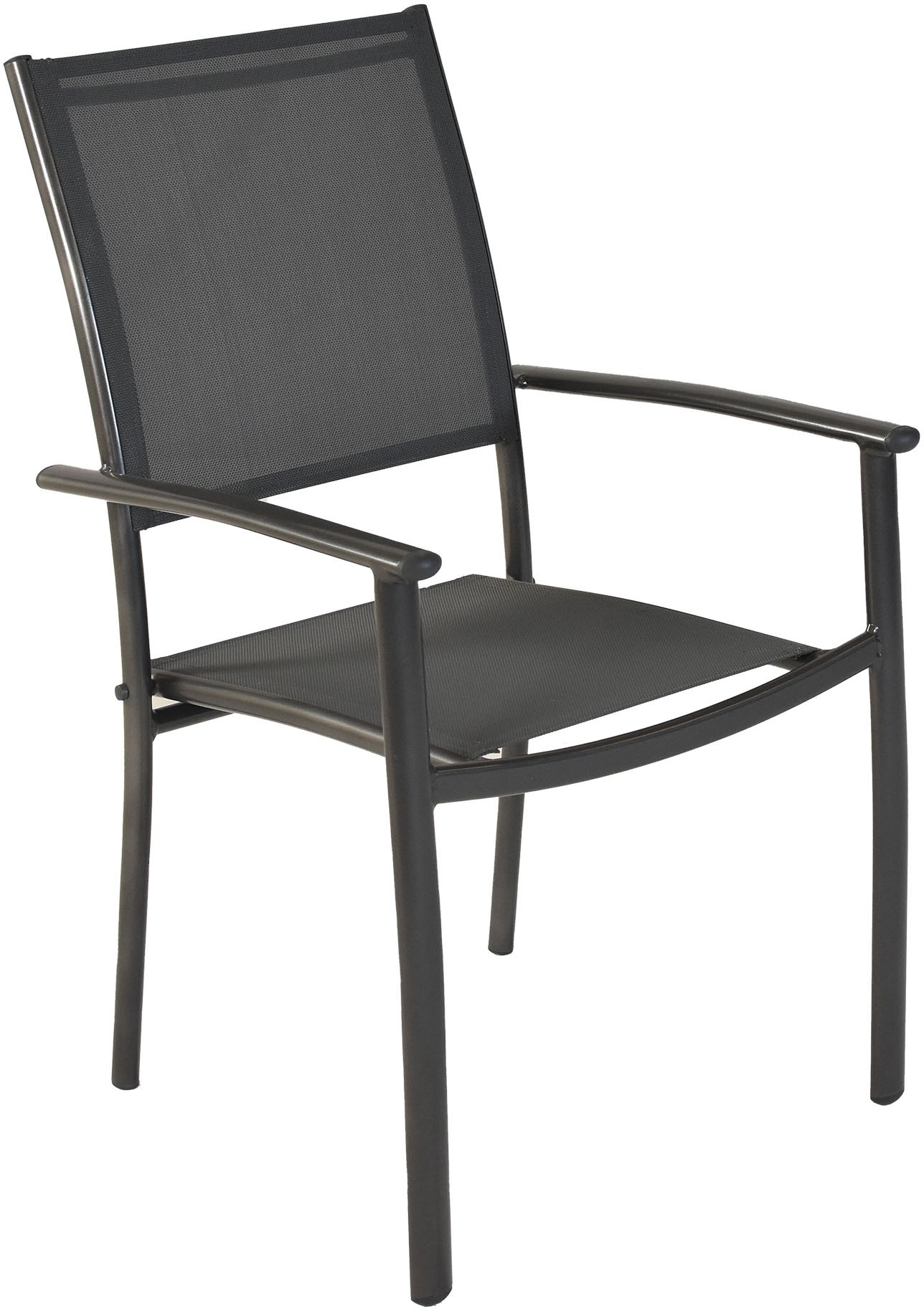 MERXX Garten-Essgruppe »»Milano««, (Set, 5 tlg.), Sessel stapelbar, Tisch ausziehbar