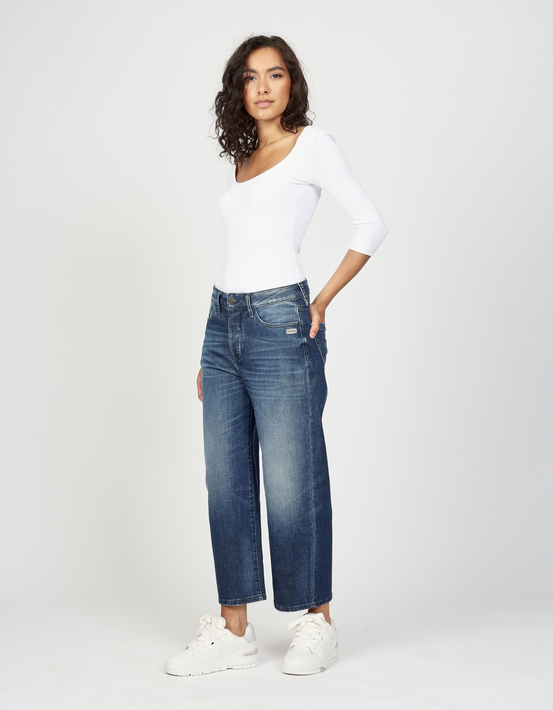 GANG 5-Pocket-Jeans »94JUL CROPPED« im 5-Pocket Style