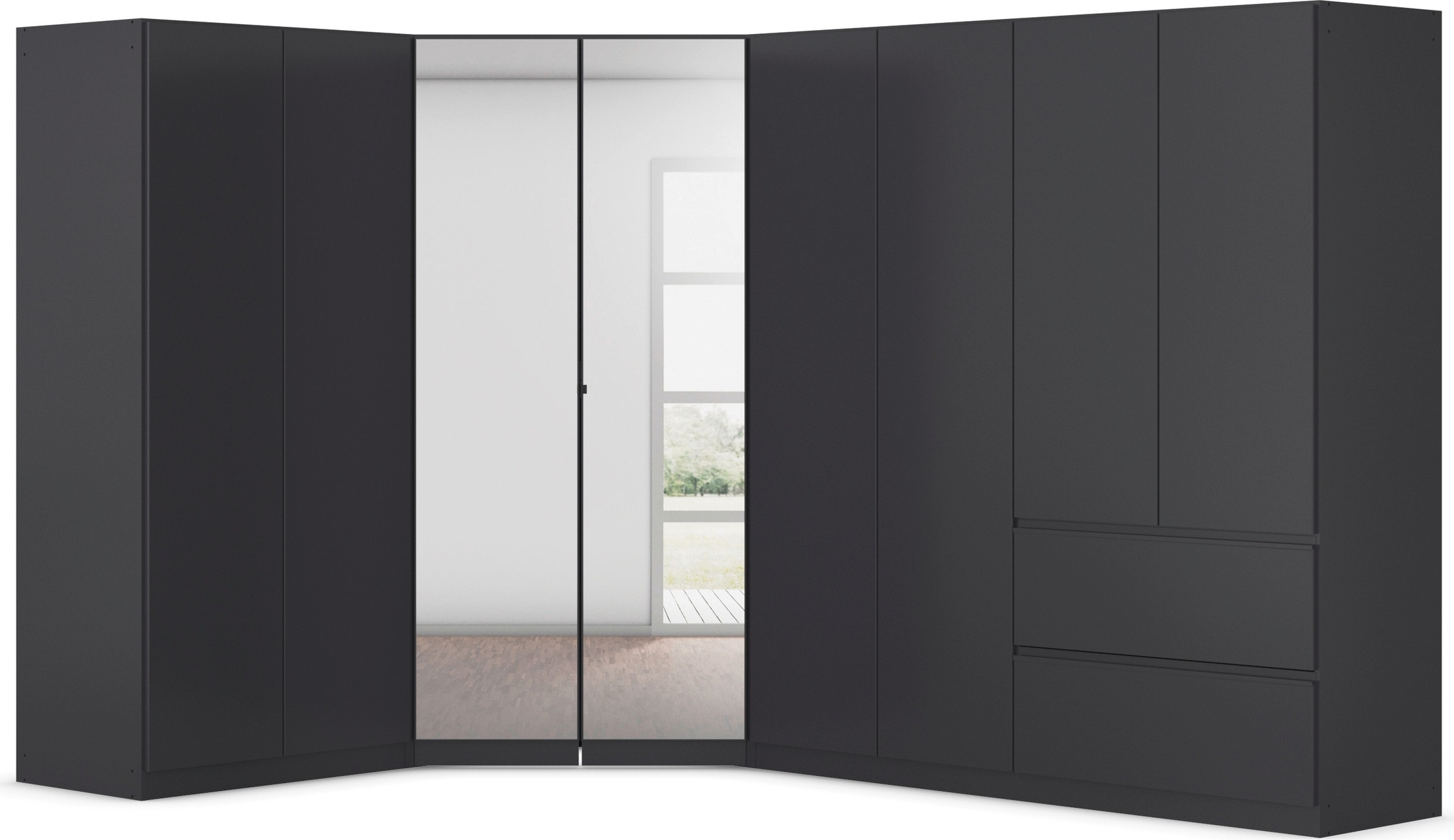 rauch Schrank-Set "Kleiderschrank Schrank Garderobe Wäscheschrank COSTA Grö günstig online kaufen