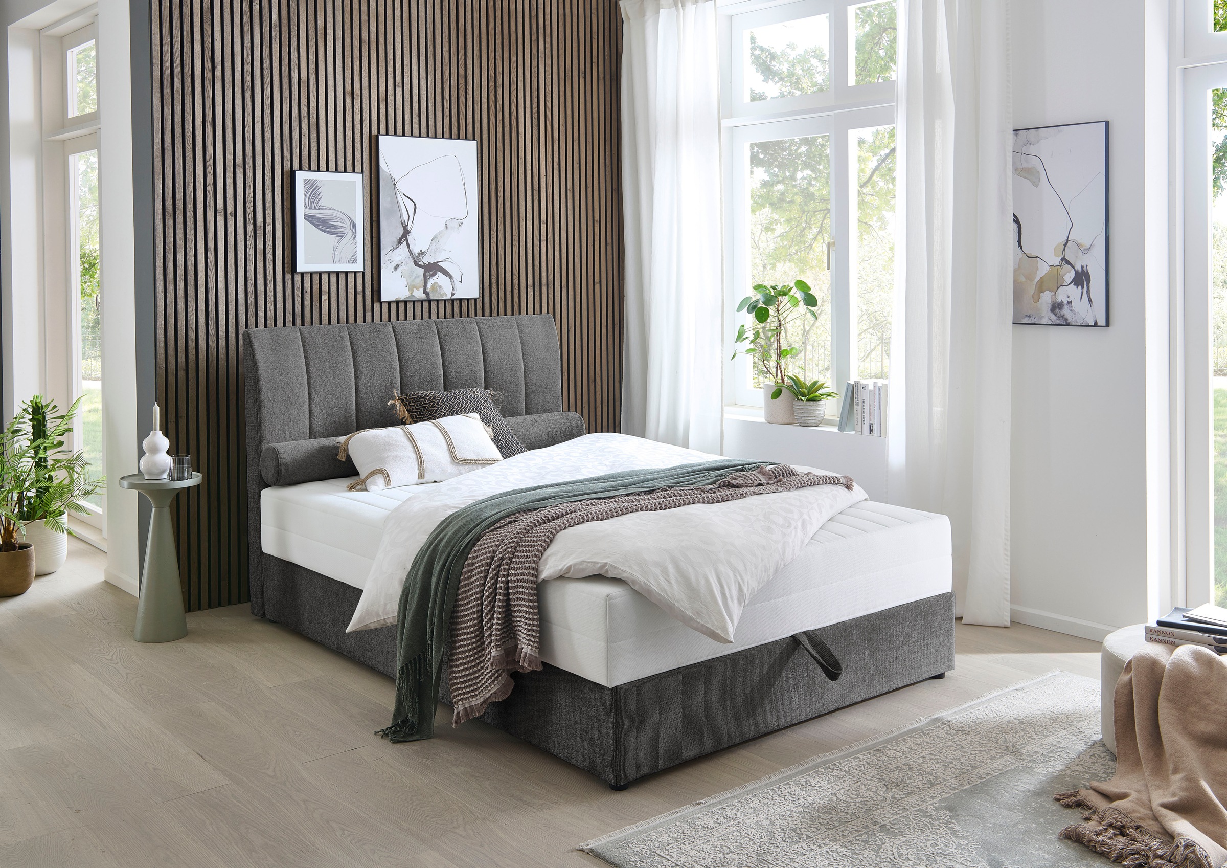 ATLANTIC home collection Boxbett "ALISIA" mit Taschenfederkern, Bettkasten günstig online kaufen