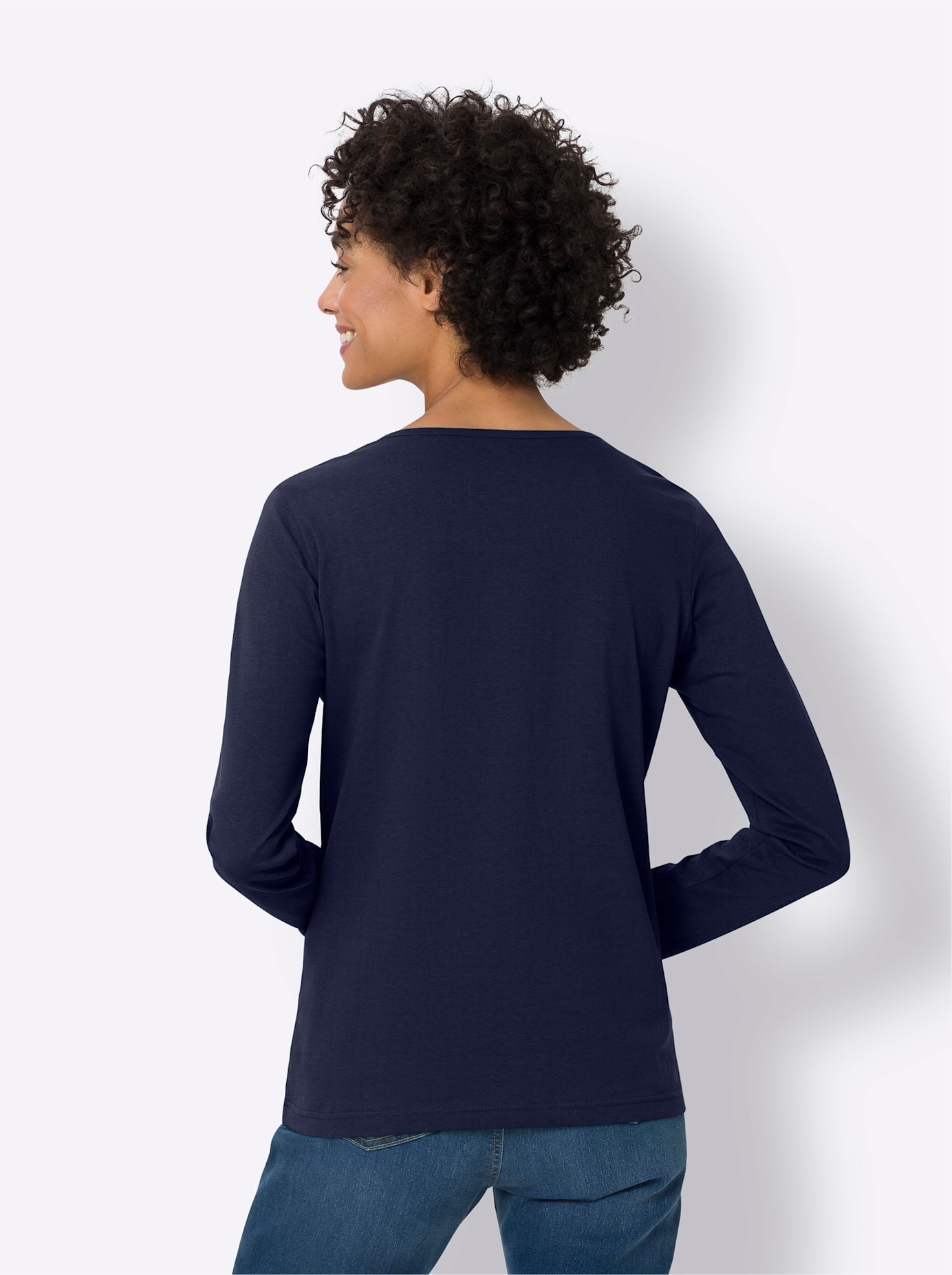 Thumbnail - Classic Basics Langarmshirt "Langarm-Shirt" 1 Stk.