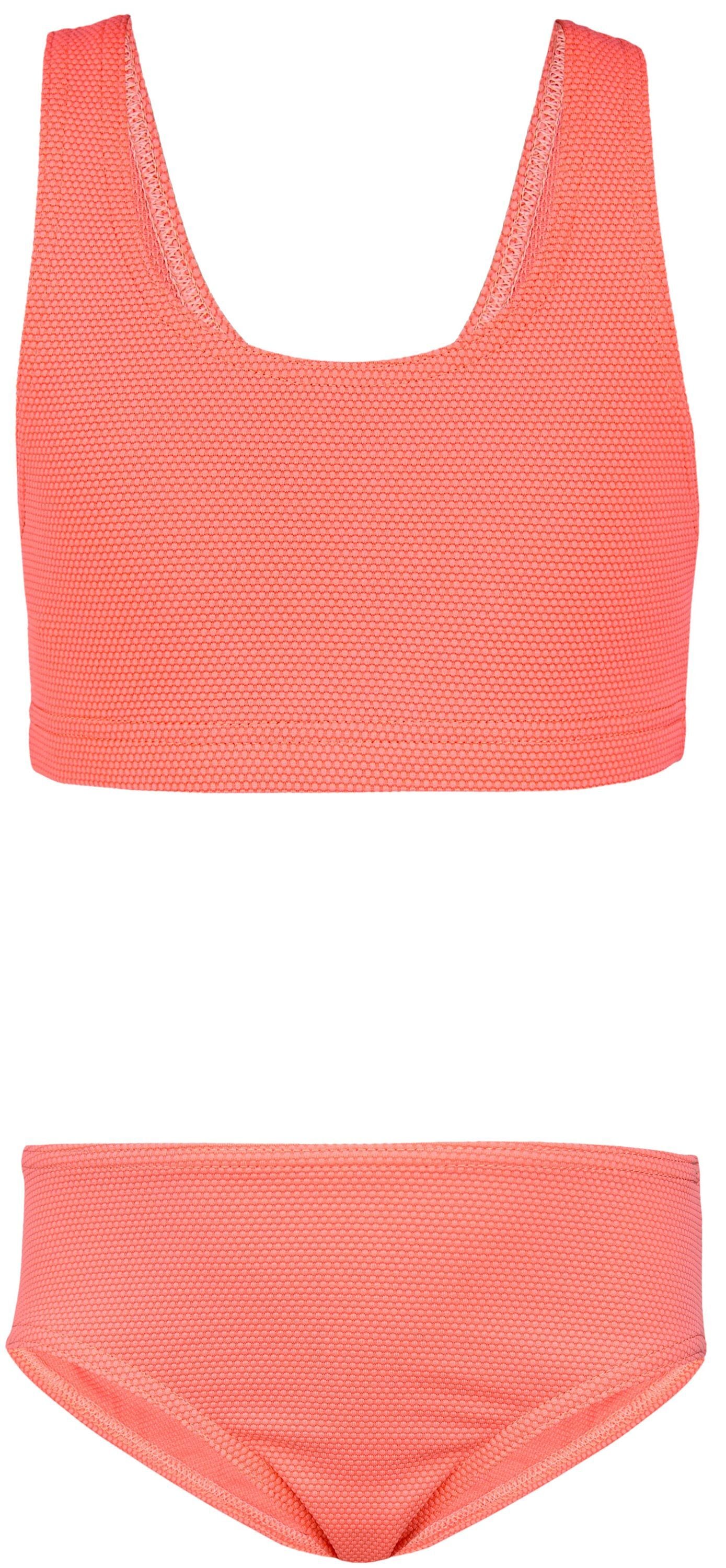 AQUARTI Bustier-Bikini "Bikini Mädchen Sport Bikini Racerback Bustier & Bikinislip"
