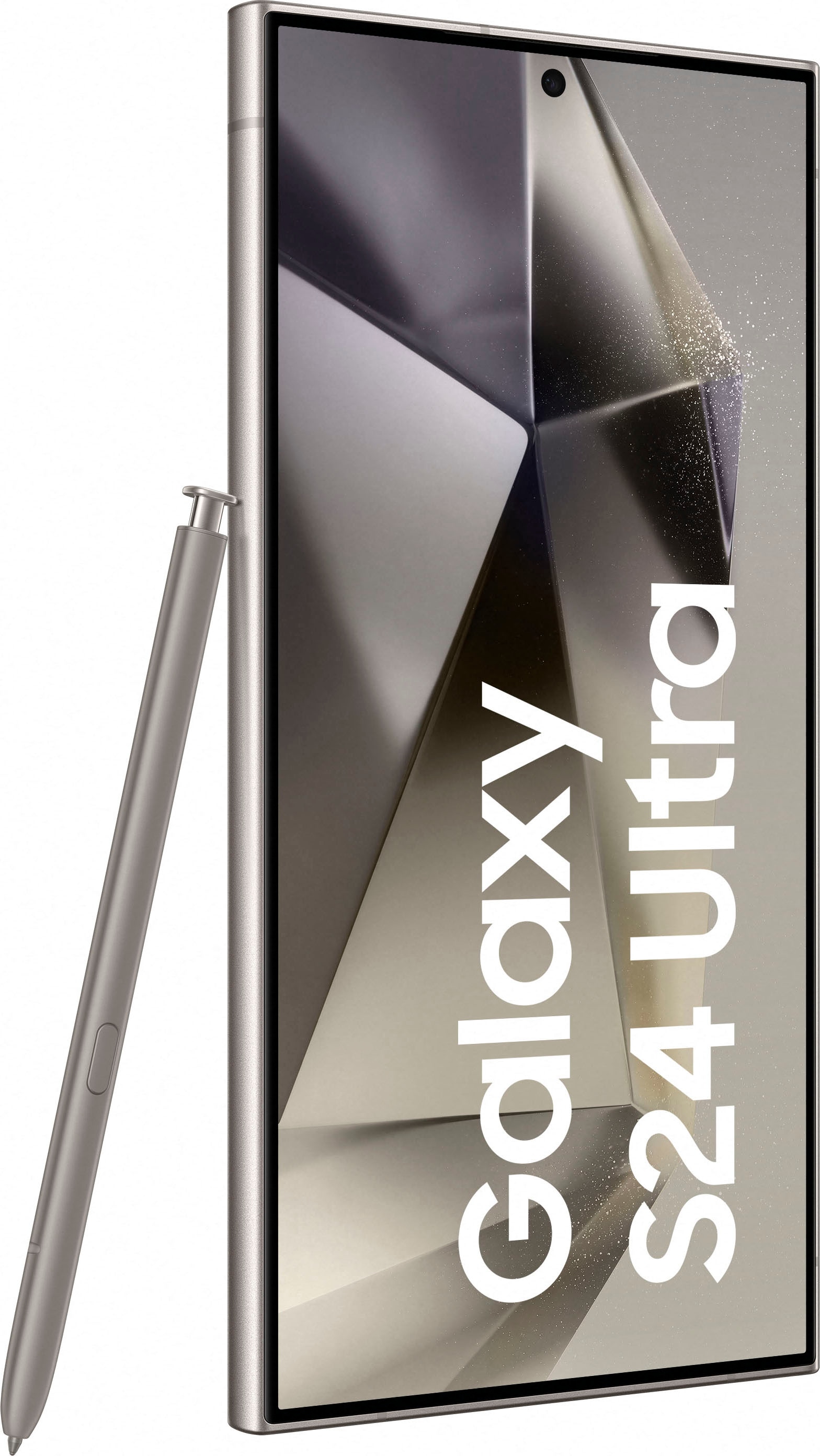 Samsung Smartphone »Galaxy S24 Ultra 512GB«, Titanium Gray, 17,25 cm/6,8 Zoll, 512 GB Speicherplatz, 200 MP Kamera, AI-Funktionen