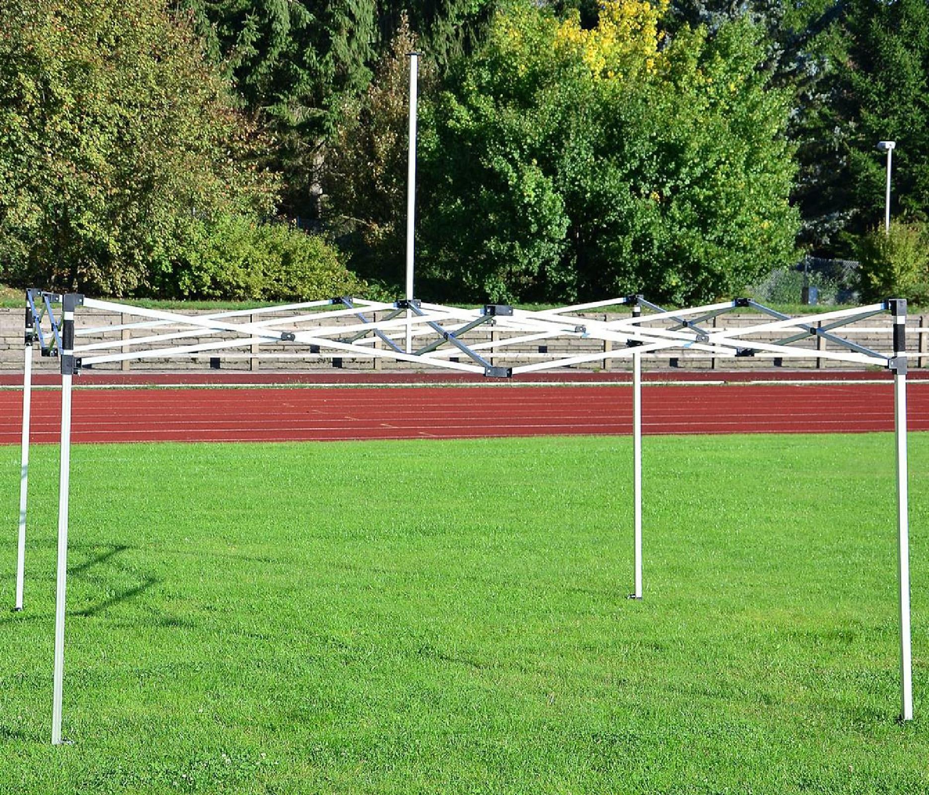 VCM Pavillon »Aluminium-Faltpavillon rot«