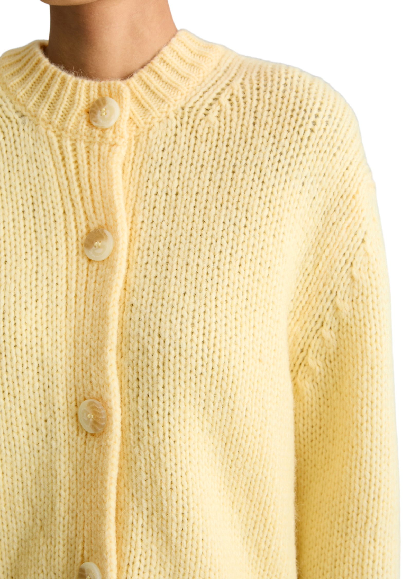 Marc O'Polo DENIM Cardigan »aus kuscheligem Schurwolle-Alpaka-Mix«