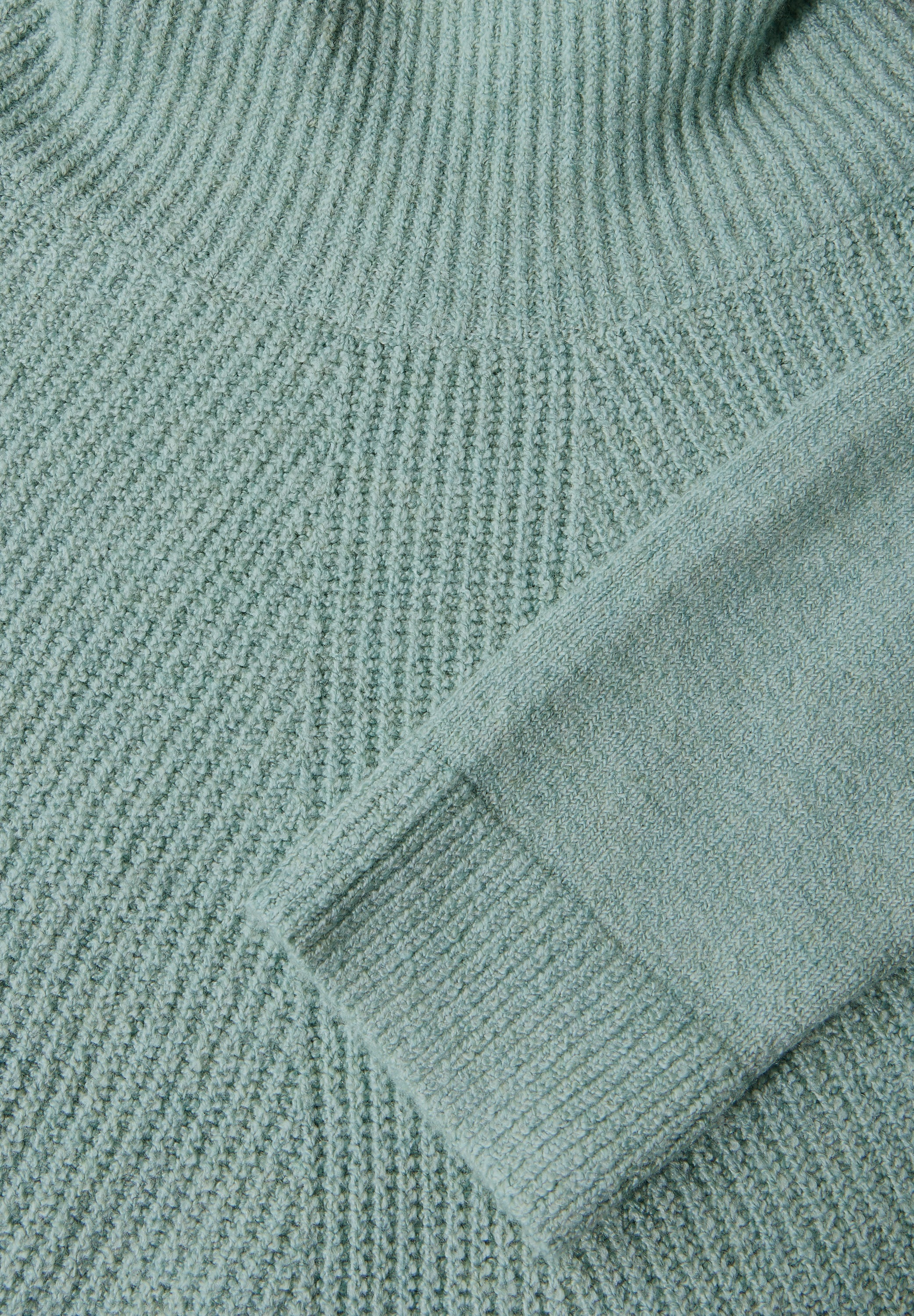 Cecil Rollkragenpullover, aus softem Materialmix