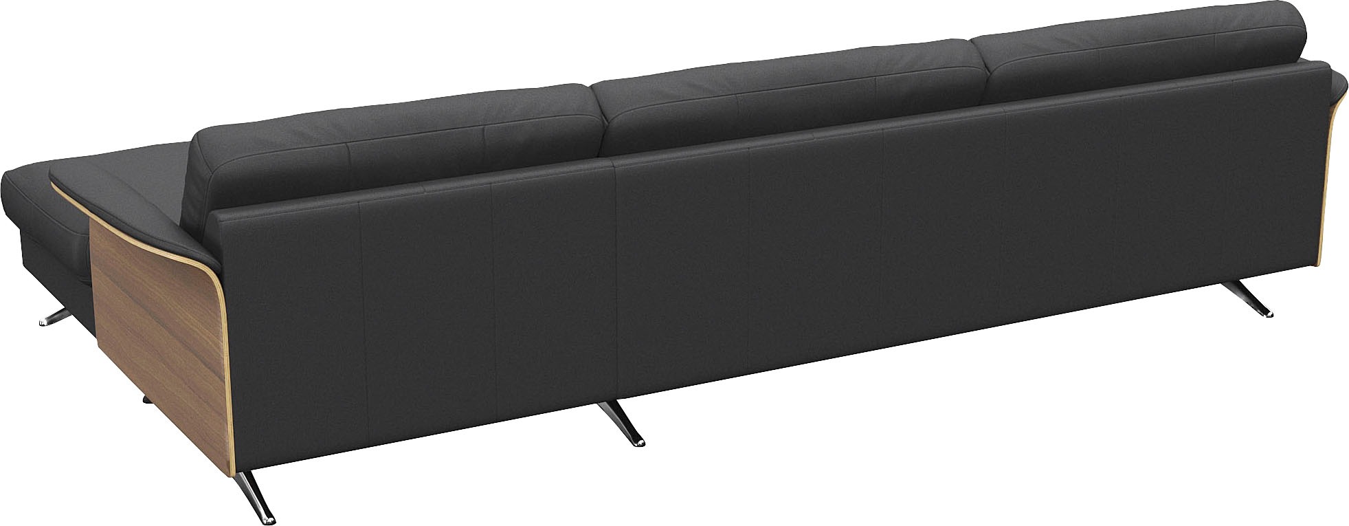 FLEXLUX Ecksofa »Glow Designsofa, bequem und komfortabel durch hochwertigen Sitzaufbau«, L-Form, Modernes skandinavisches Design