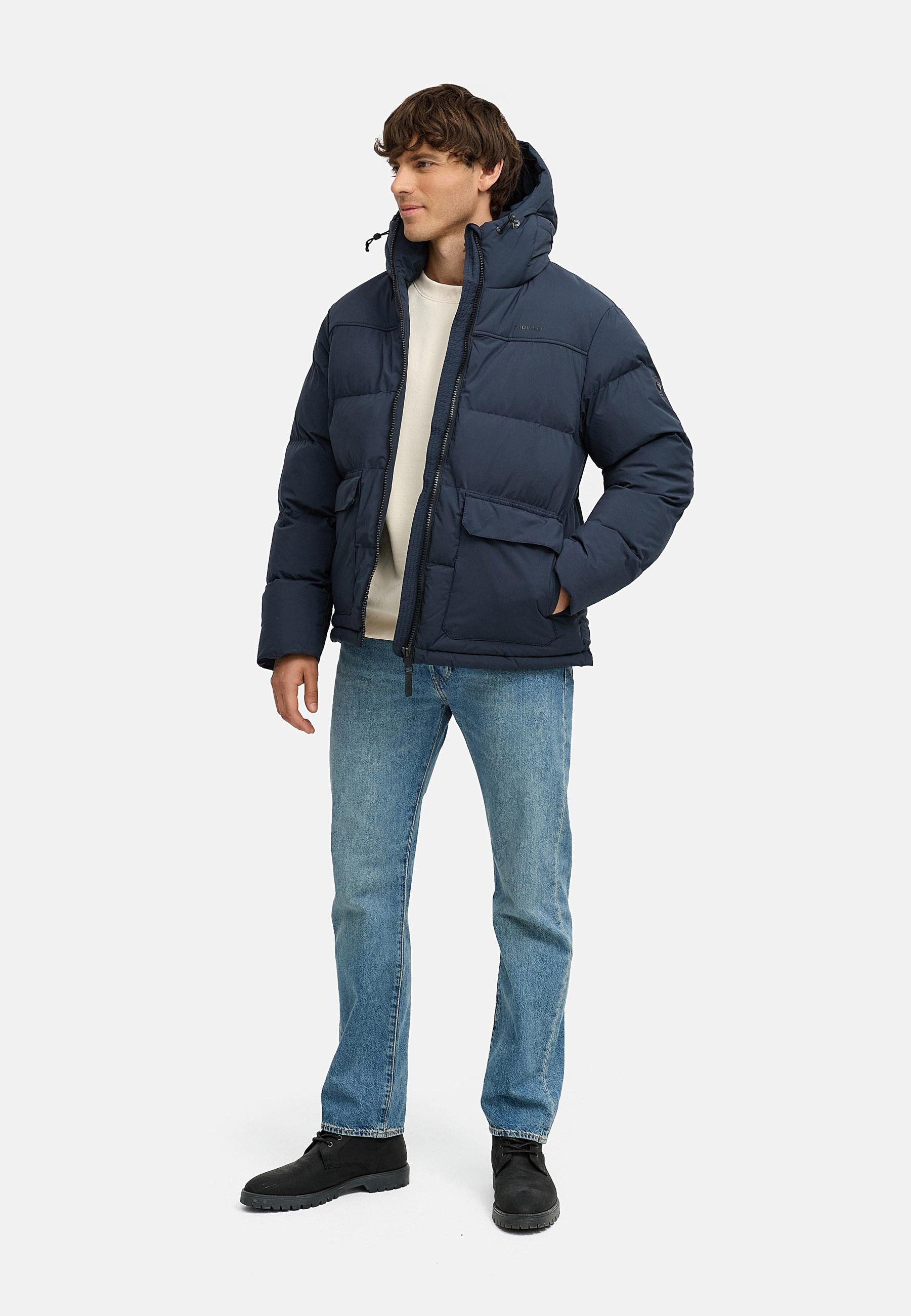 Ragwear Steppjacke »Walinor YOUMODO« mit Kapuze Gesteppte Winterjacke mit verstellbarer Kapuze