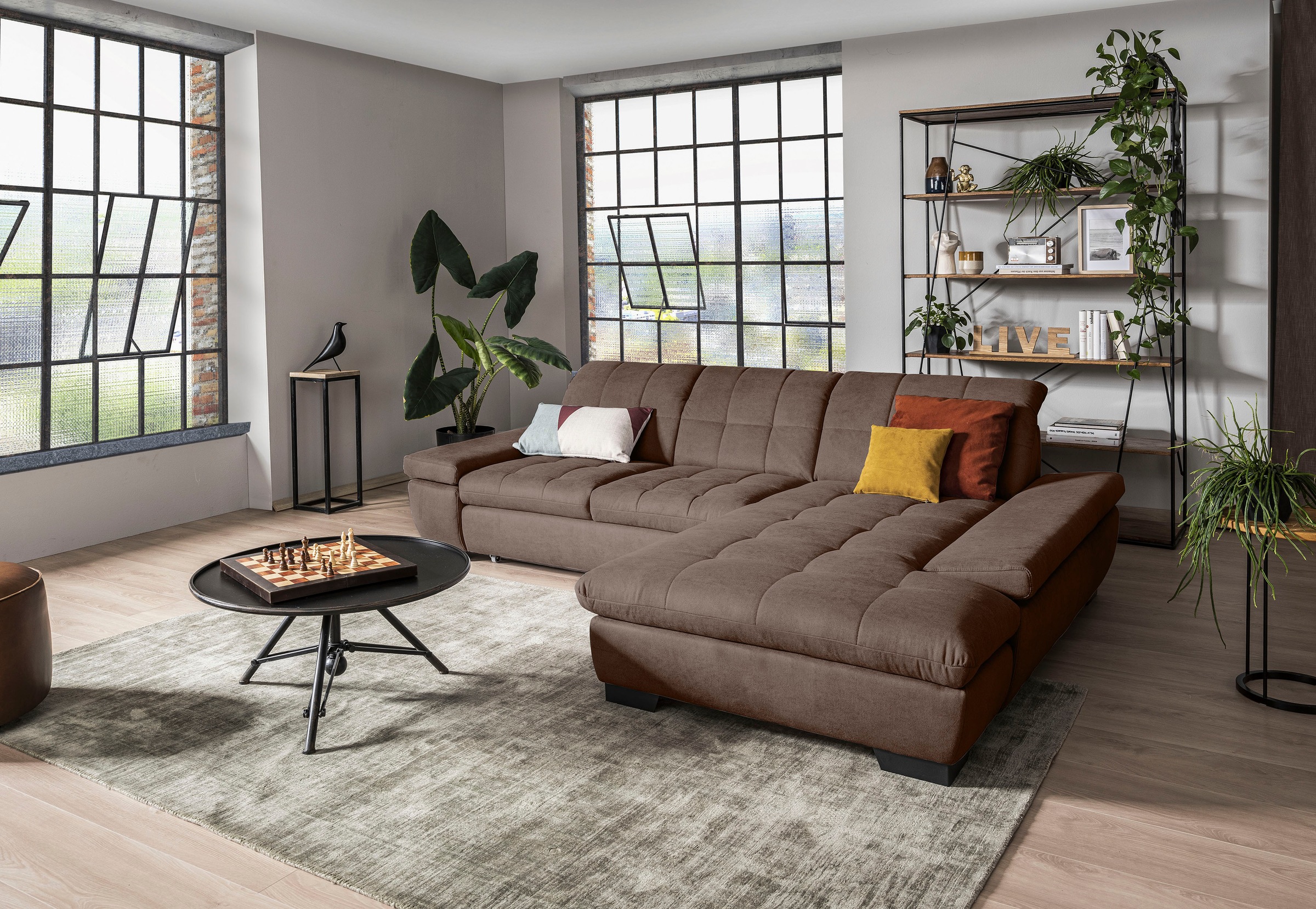 alina Ecksofa "Salima" Inklusive Rückenlehnenverstellung günstig online kaufen