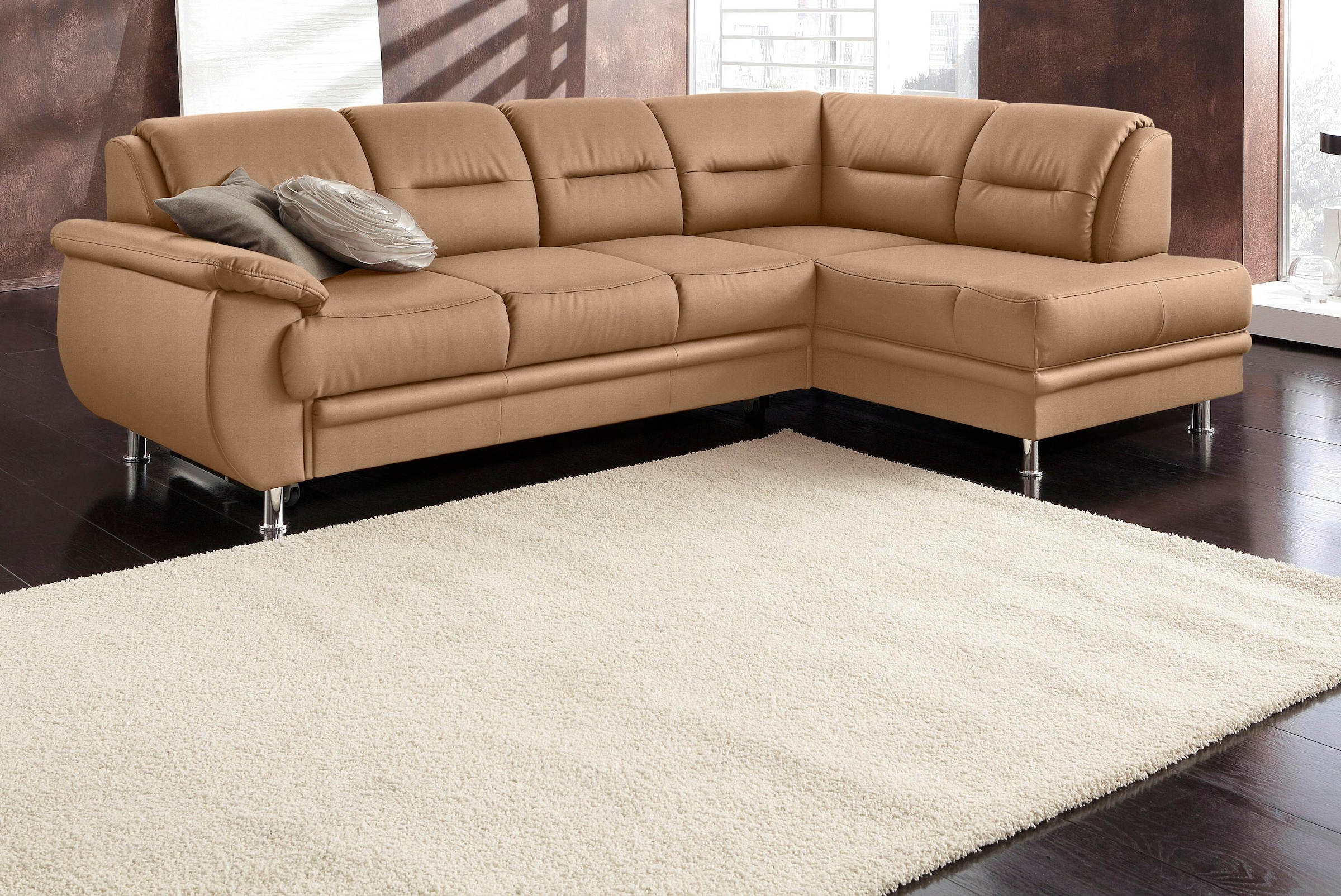 sit&more Ecksofa, wahlweise mit Bettfunktion kaufen