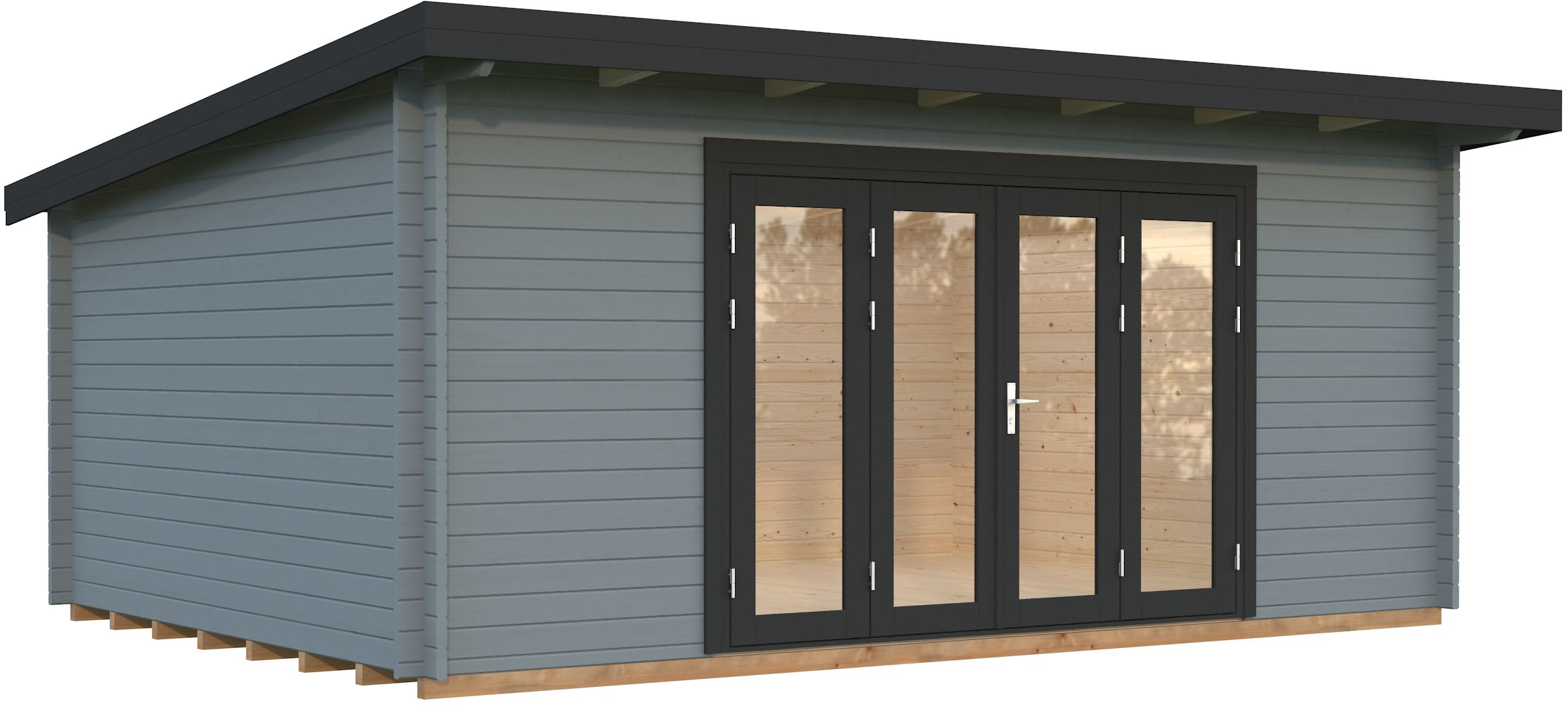 Palmako Gartenhaus "Lea Bifold" verschiedene Farben