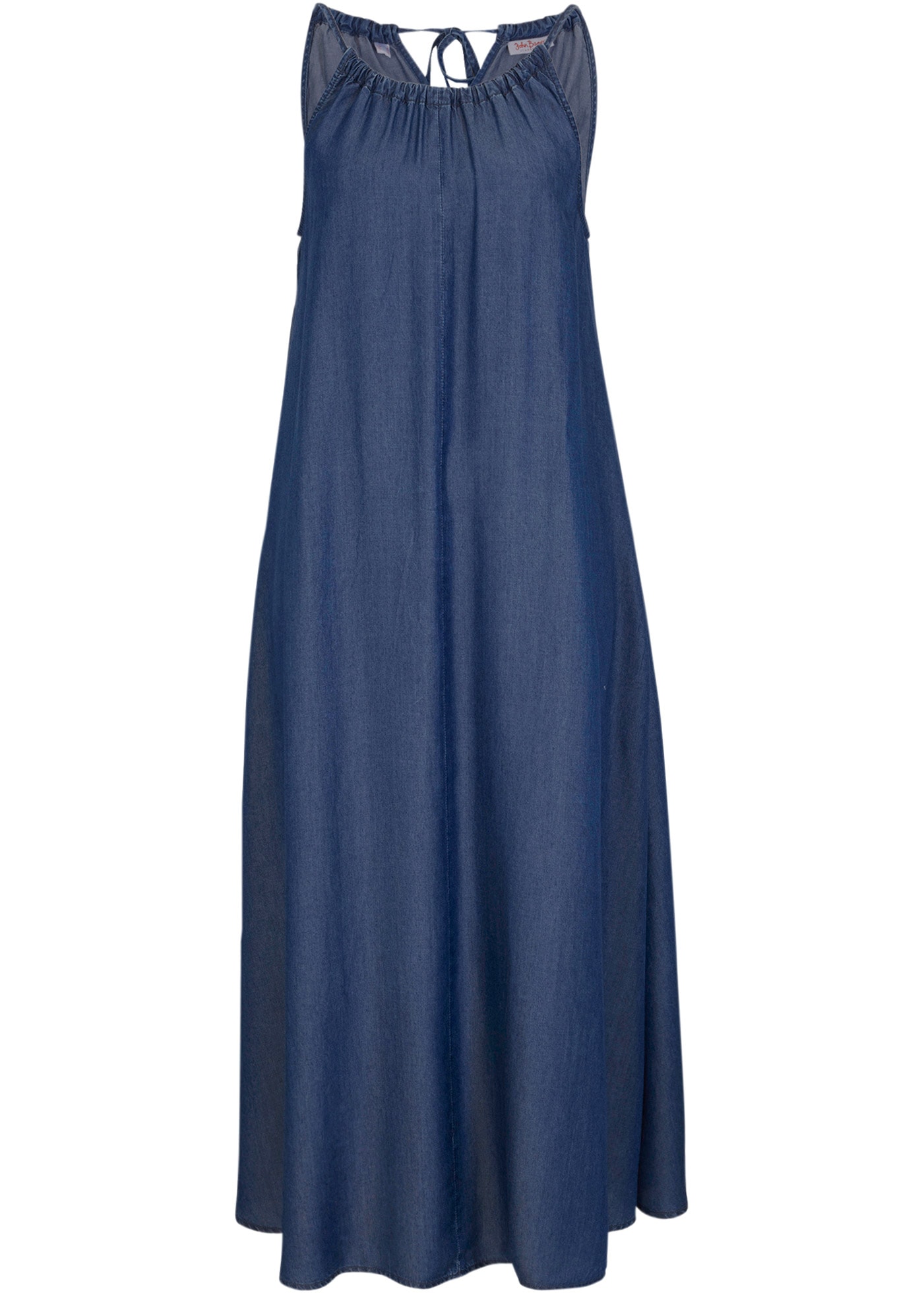 bonprix Jeanskleid »Jeanskleid aus fließendem Lyocell« für lässigen Look, aus Lyocell (TENCEL™), in A-Linie