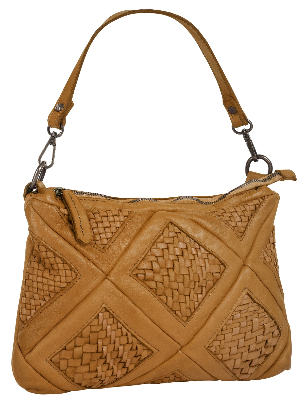 Thumbnail - Samantha Look Umhängetasche echt Leder, Made in Italy