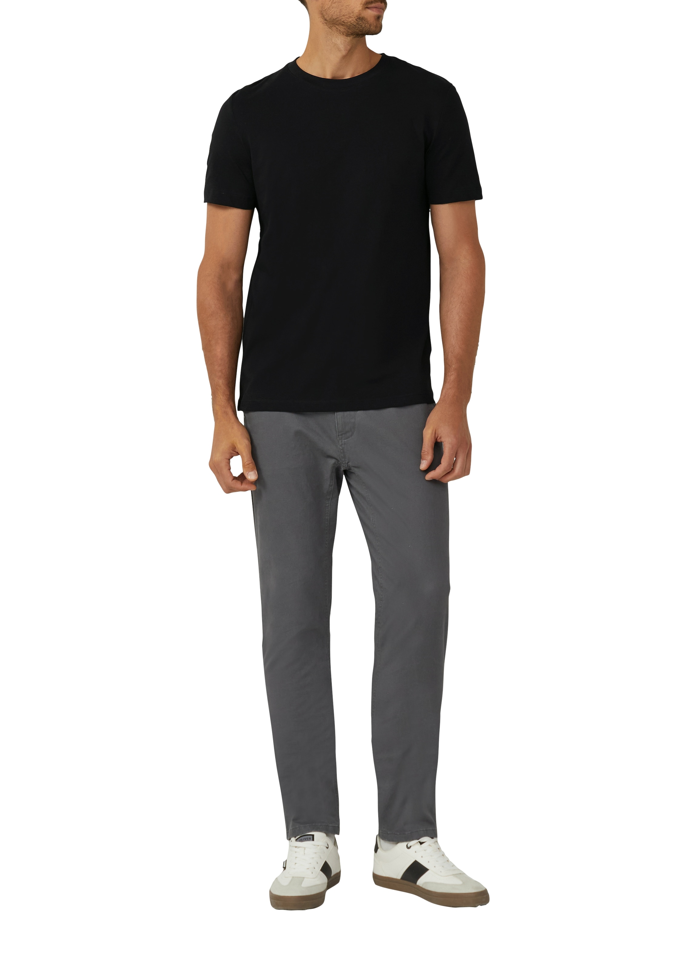 s.Oliver T-Shirt, 5er Pack mit Rundhals