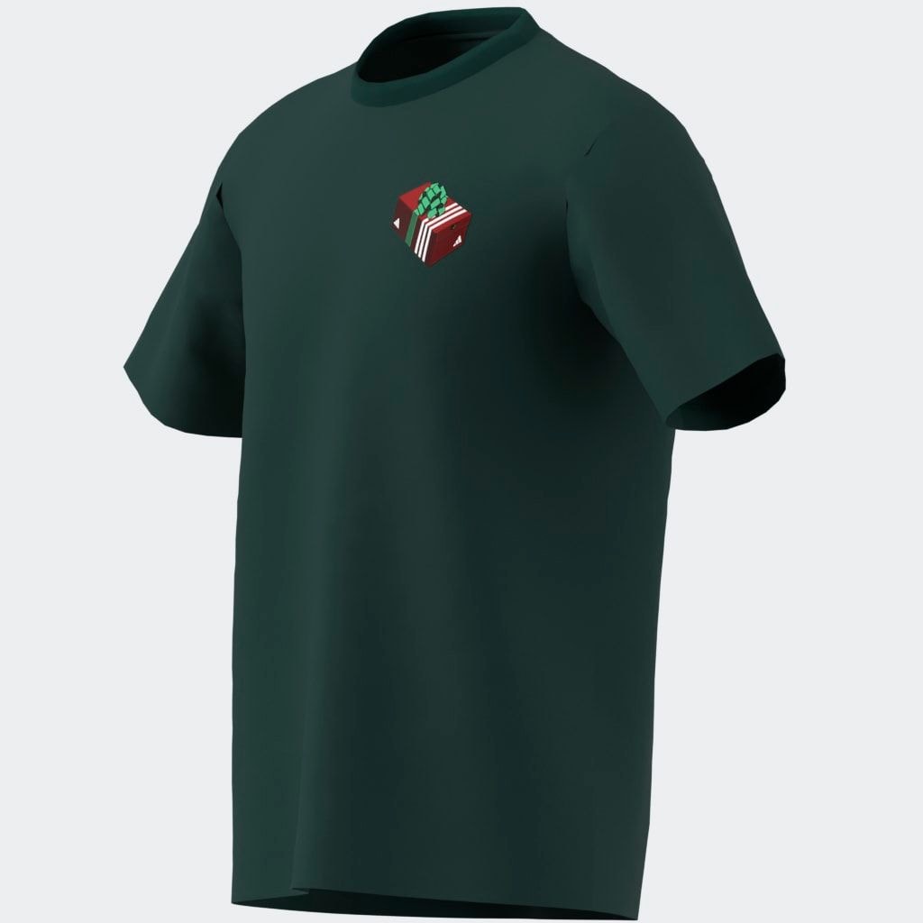 adidas Sportswear T-Shirt »M HLDY GFTBOX T« sportlicher Stil, mit Motiv-Grafik, aus Baumwolle, pflegeleicht