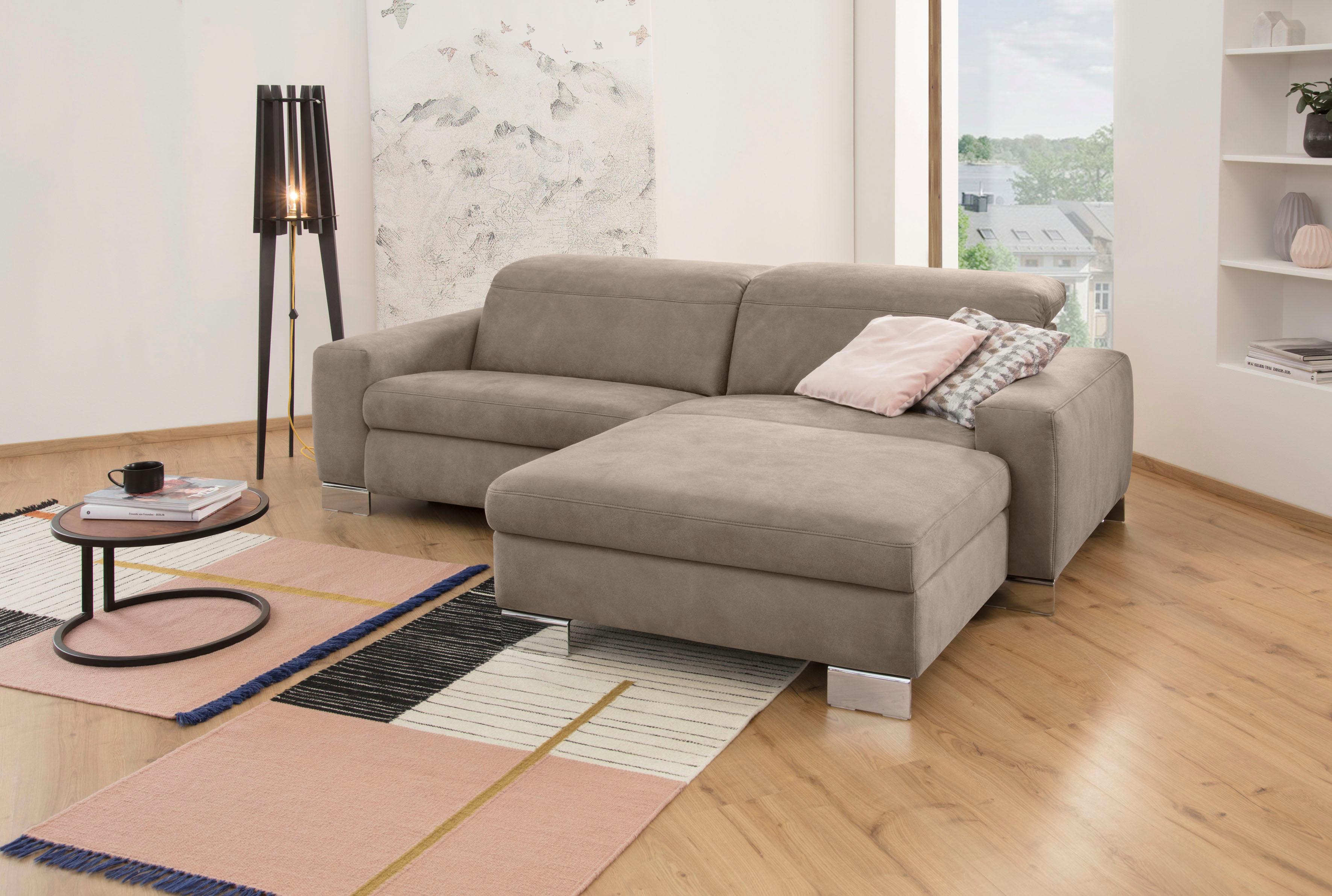 ADA trendline Ecksofa, mit Relaxfunktion, wahlweise inkl. Motor oder manuell