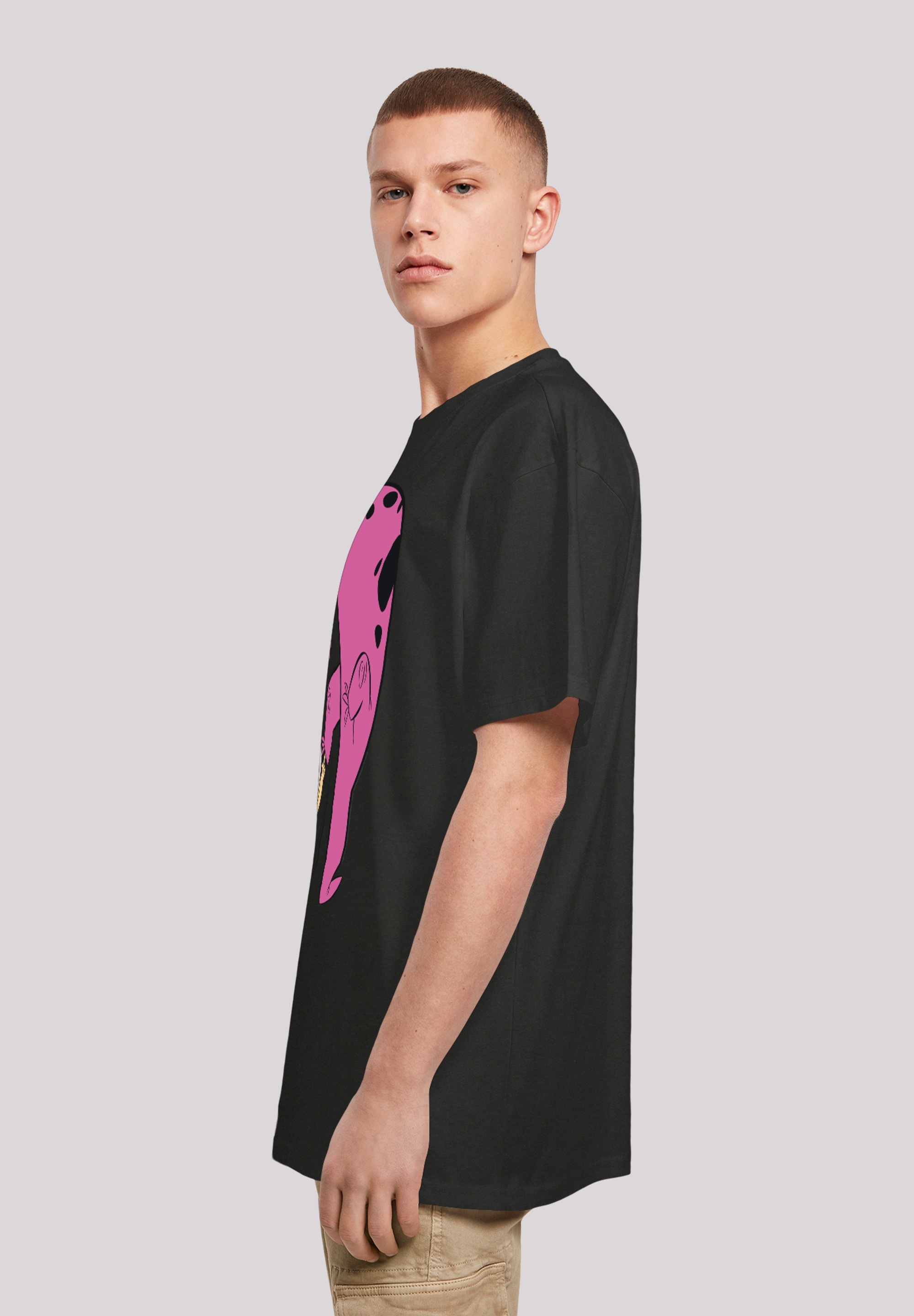 F4NT4STIC T-Shirt »Familie Feuerstein Bamm Bamm And Dino« Print