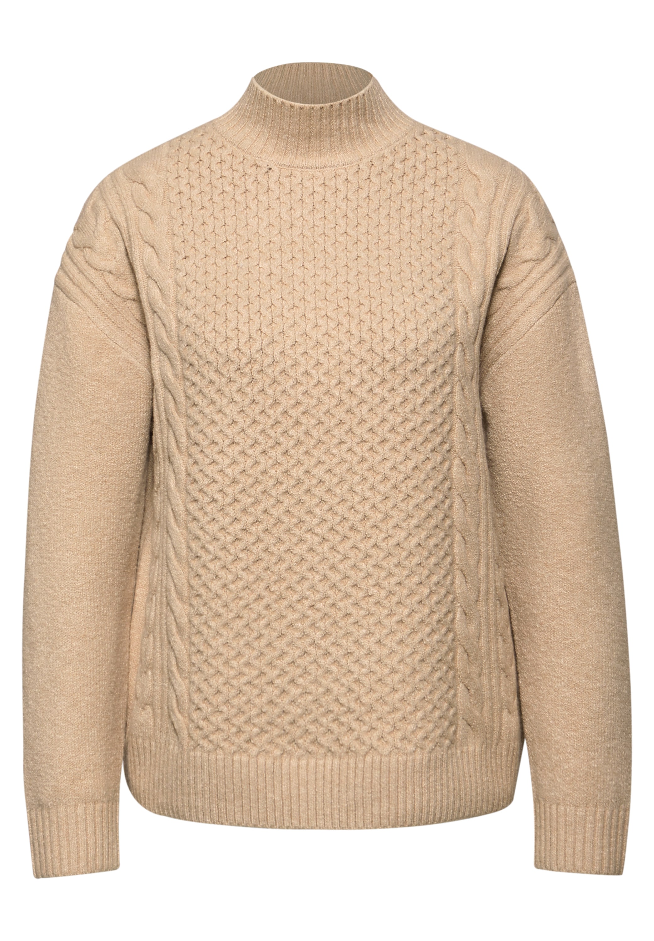 STREET ONE Strickpullover mit Strick-Detail