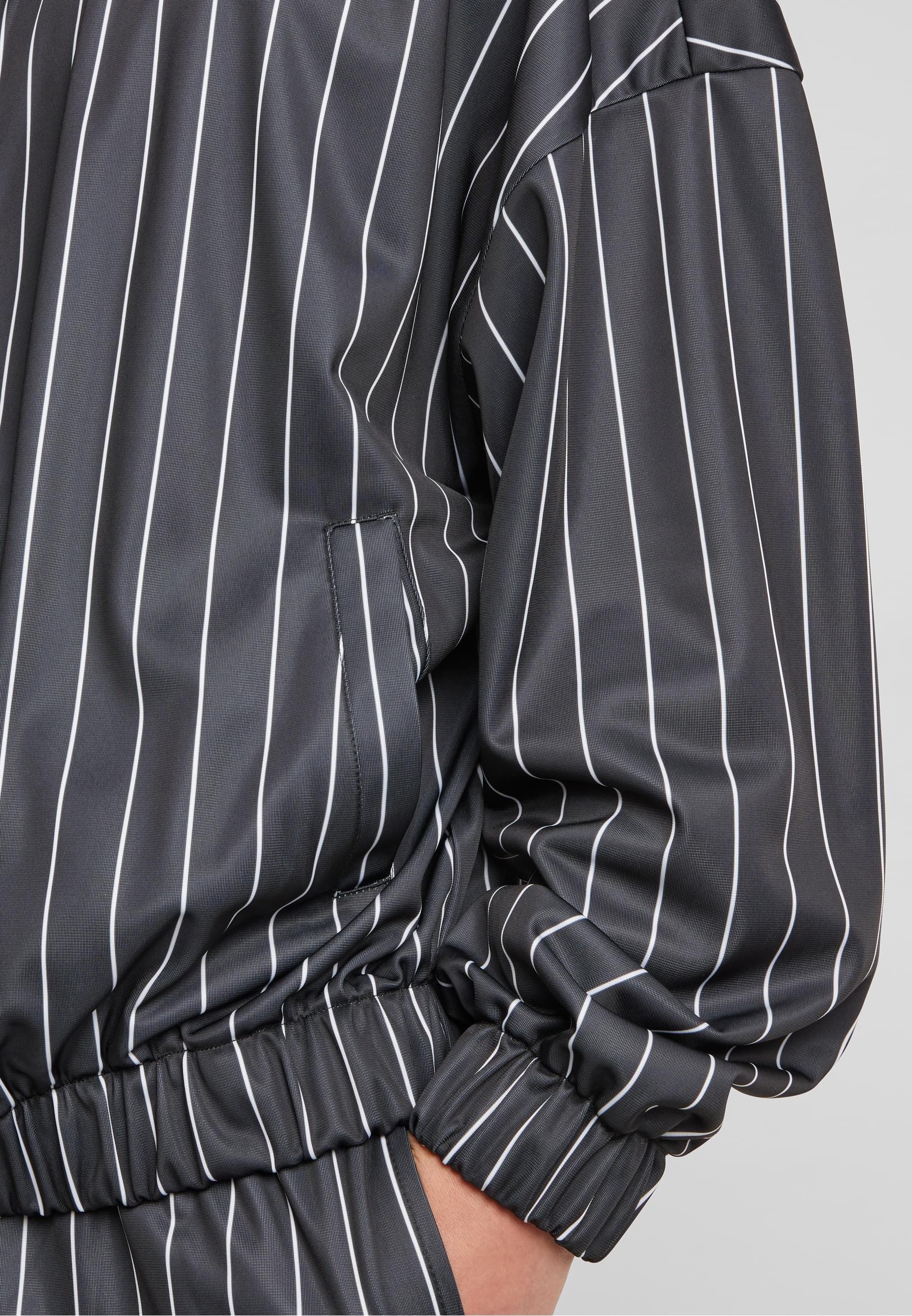 URBAN CLASSICS Trainingsjacke »Urban Classics Pinstripe Trackjacket«, (1 St.), ohne Kapuze