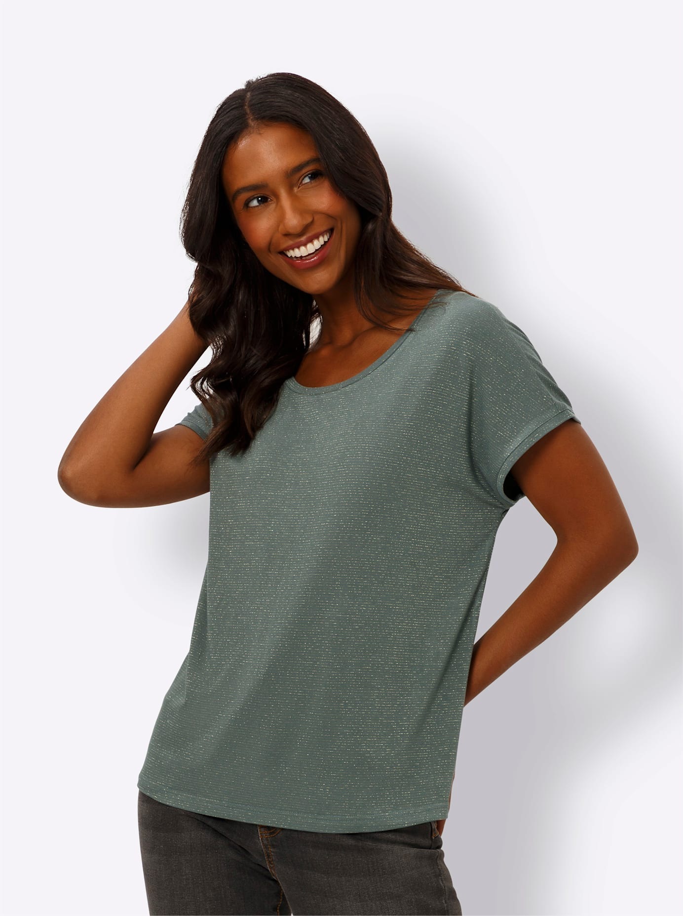 heine Kurzarmshirt "Shirt" 1 Stk. tlg. günstig online kaufen