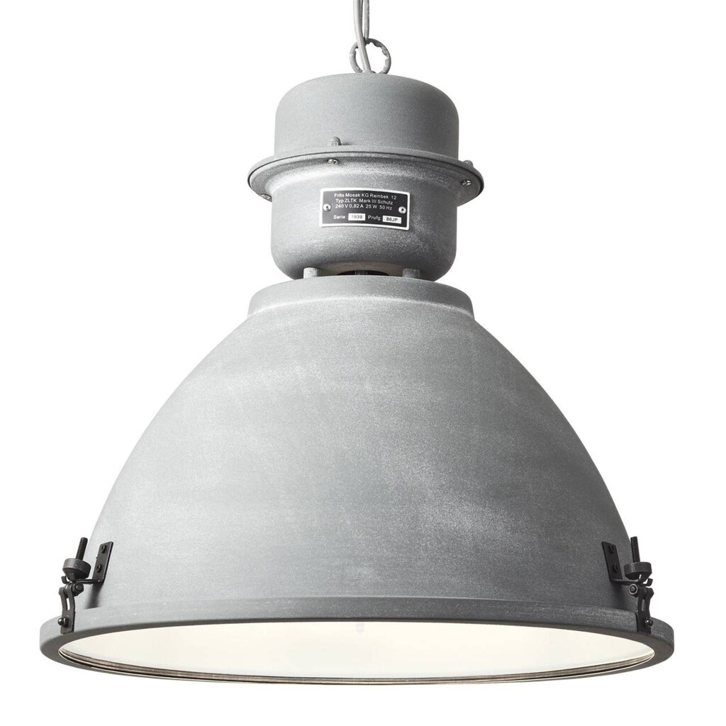Wohnen Lampen & Leuchten Brilliant Leuchten Pendelleuchte »Kiki«, E27, 1 St., Hängelampe 48cm grau Beton Wohnen Lampen & Leuchten Brilliant Leuchten Pendelleuchte »Kiki«, E27, 1 St., Hängelampe 48cm grau Beton
