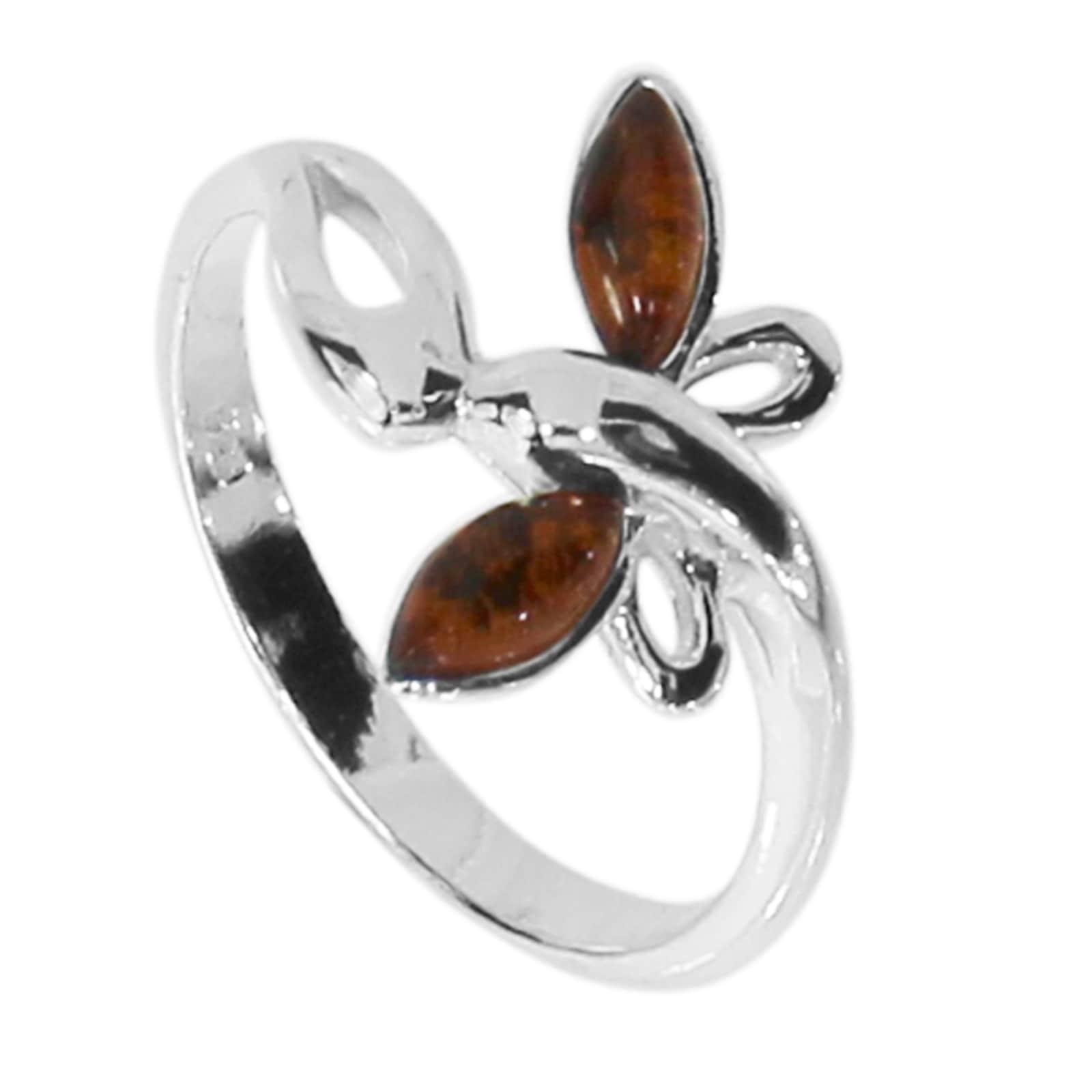 Fingerring OSTSEE-SCHMUCK "Ostsee-Schmuck Ring Schmetterling Ring Schmetterling" Gr. 60, silber, Fingerringe, Damen, 60 (19,1), Silber 925 (Sterlingsilber), Fingerring