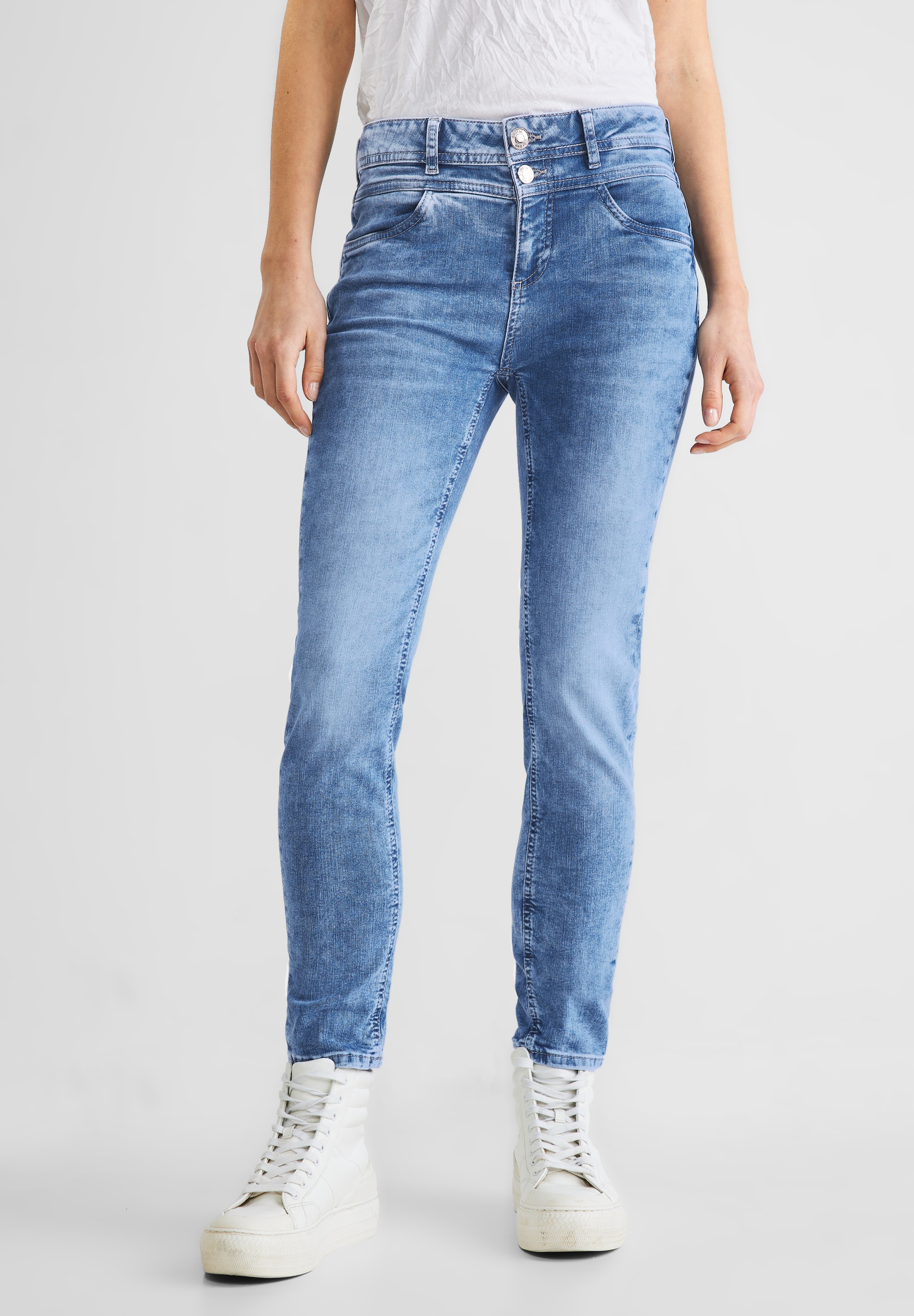 STREET ONE Slim-fit-Jeans, 4-Pocket Style